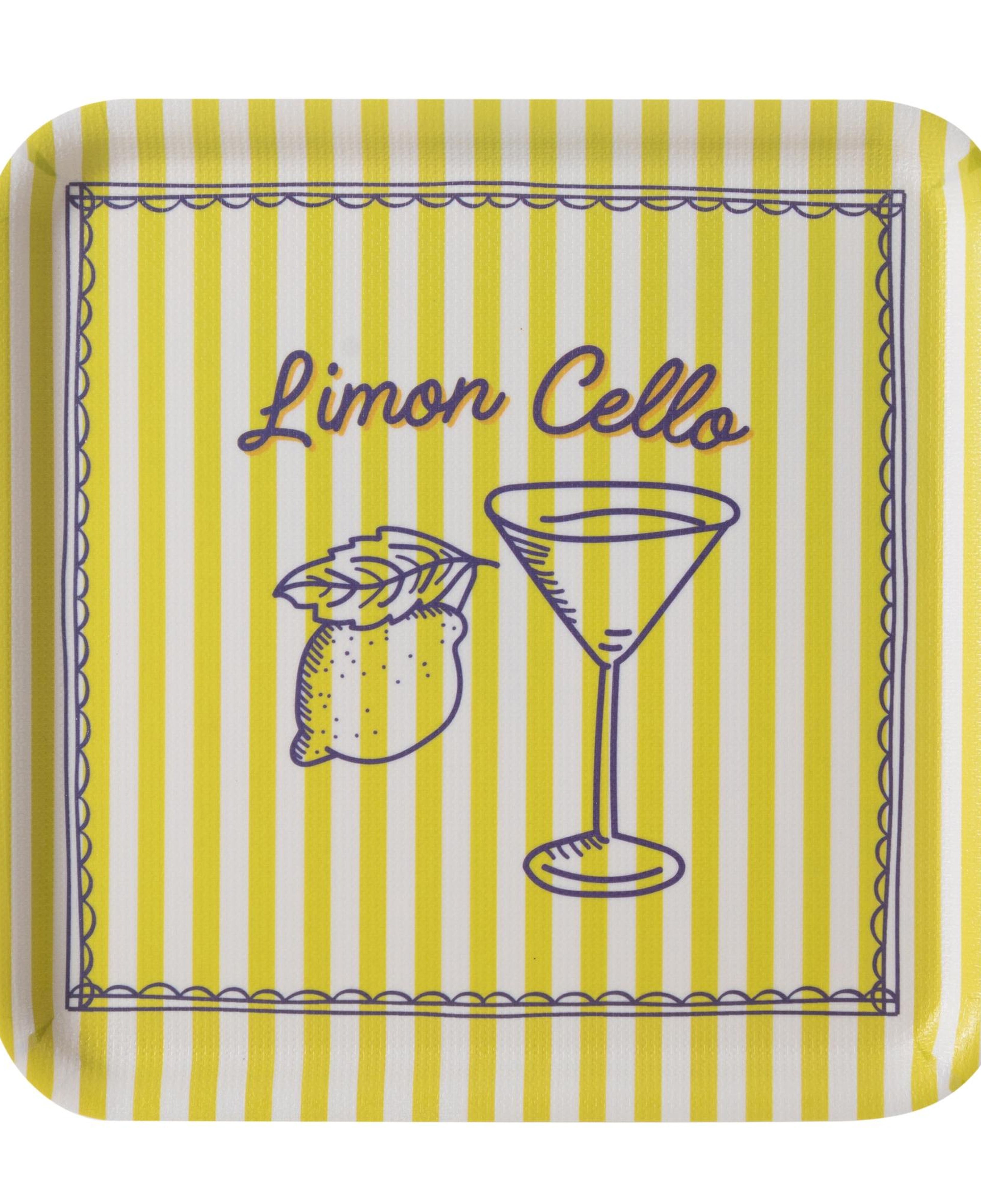 LİMON CELLO KAYDIRMAZ TEPSİ 24CM