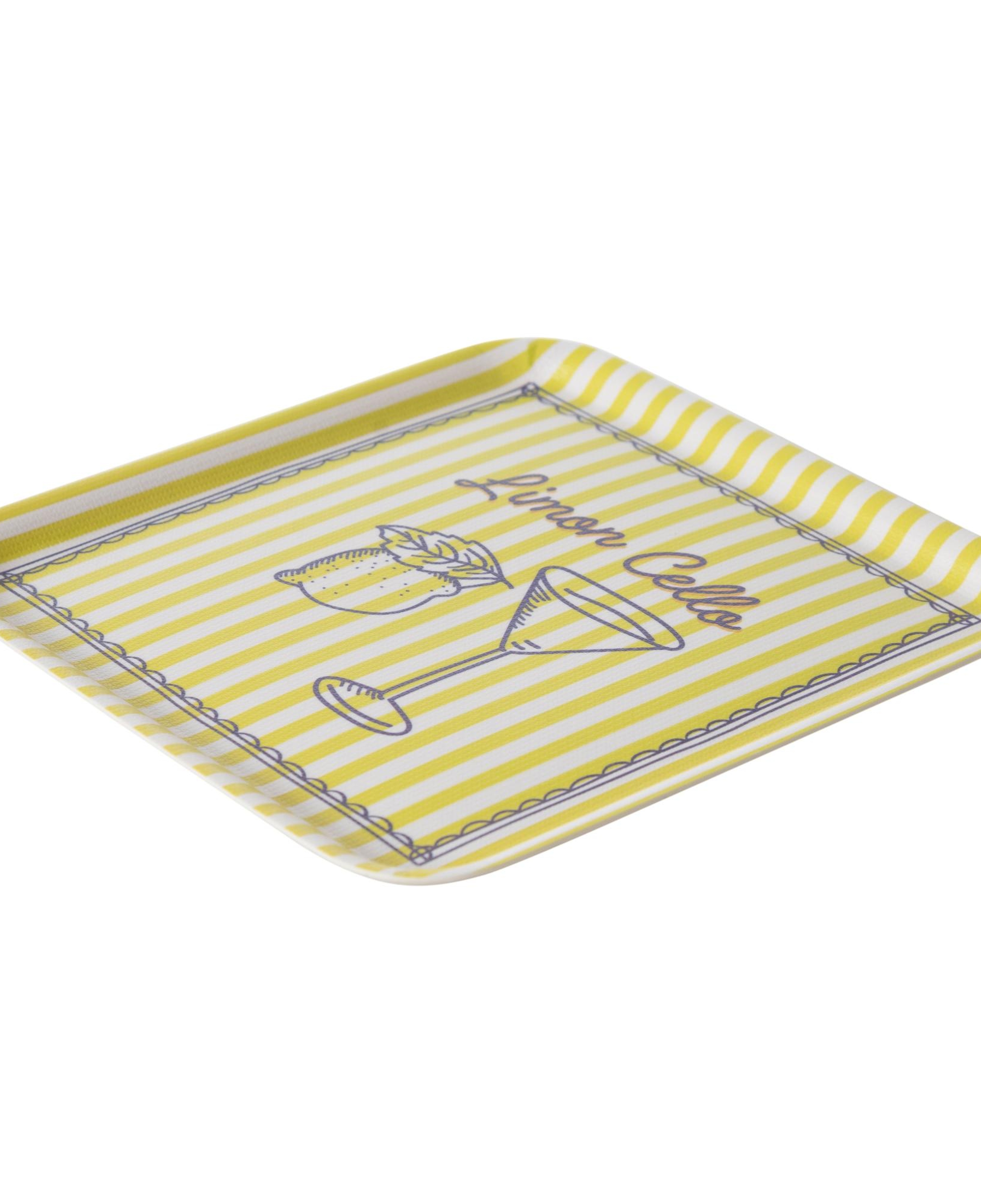 LİMON CELLO KAYDIRMAZ TEPSİ 24CM