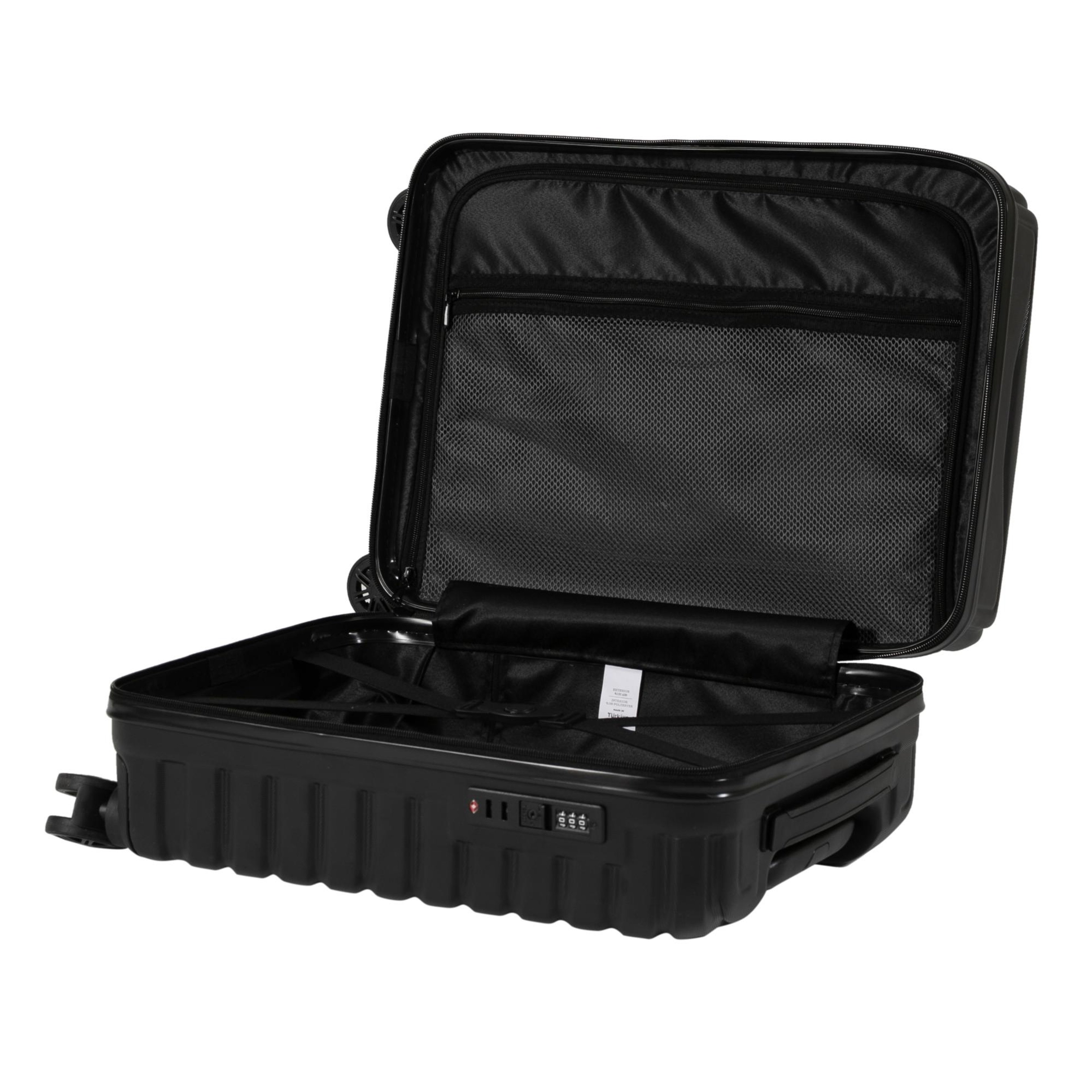 BARCELONA SİYAH KABİN BOY VALİZ