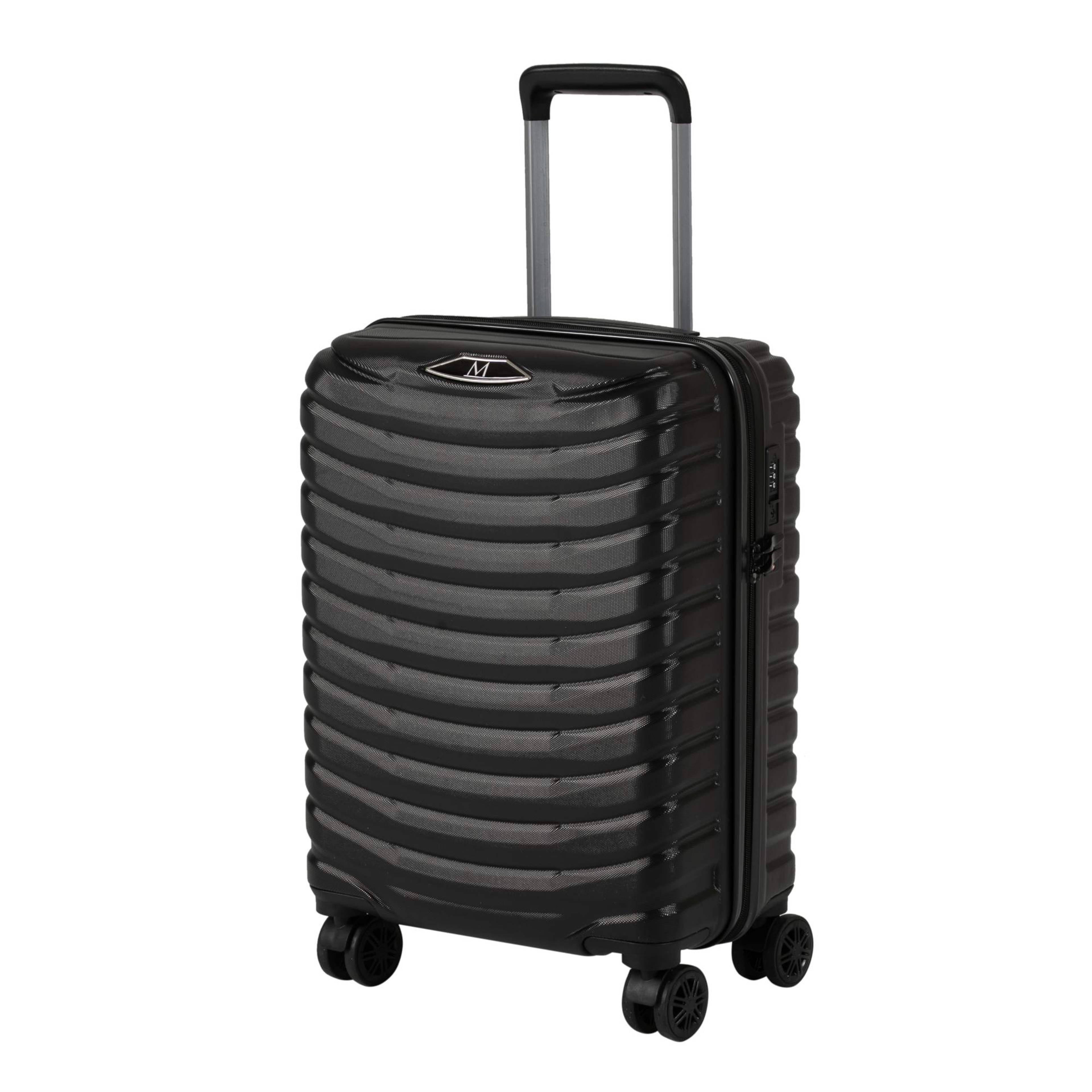 BARCELONA SİYAH KABİN BOY VALİZ