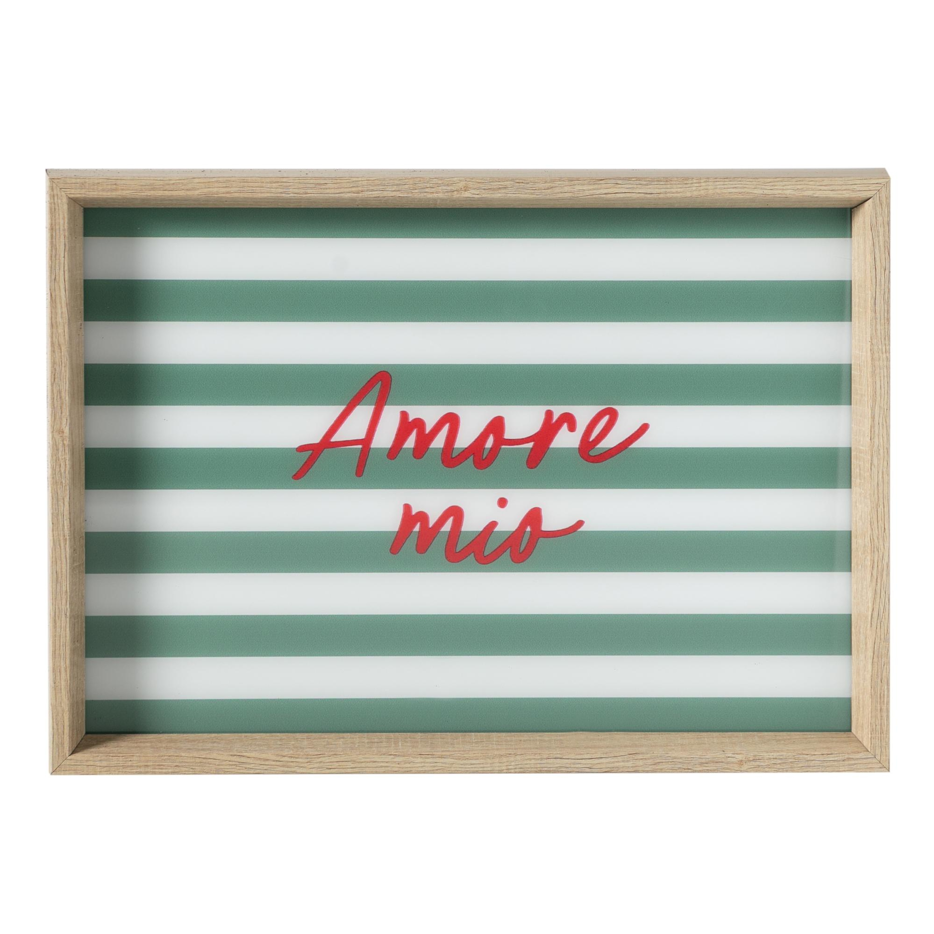 AMORE MIO DEKORATİF TEPSİ 31X42 CM