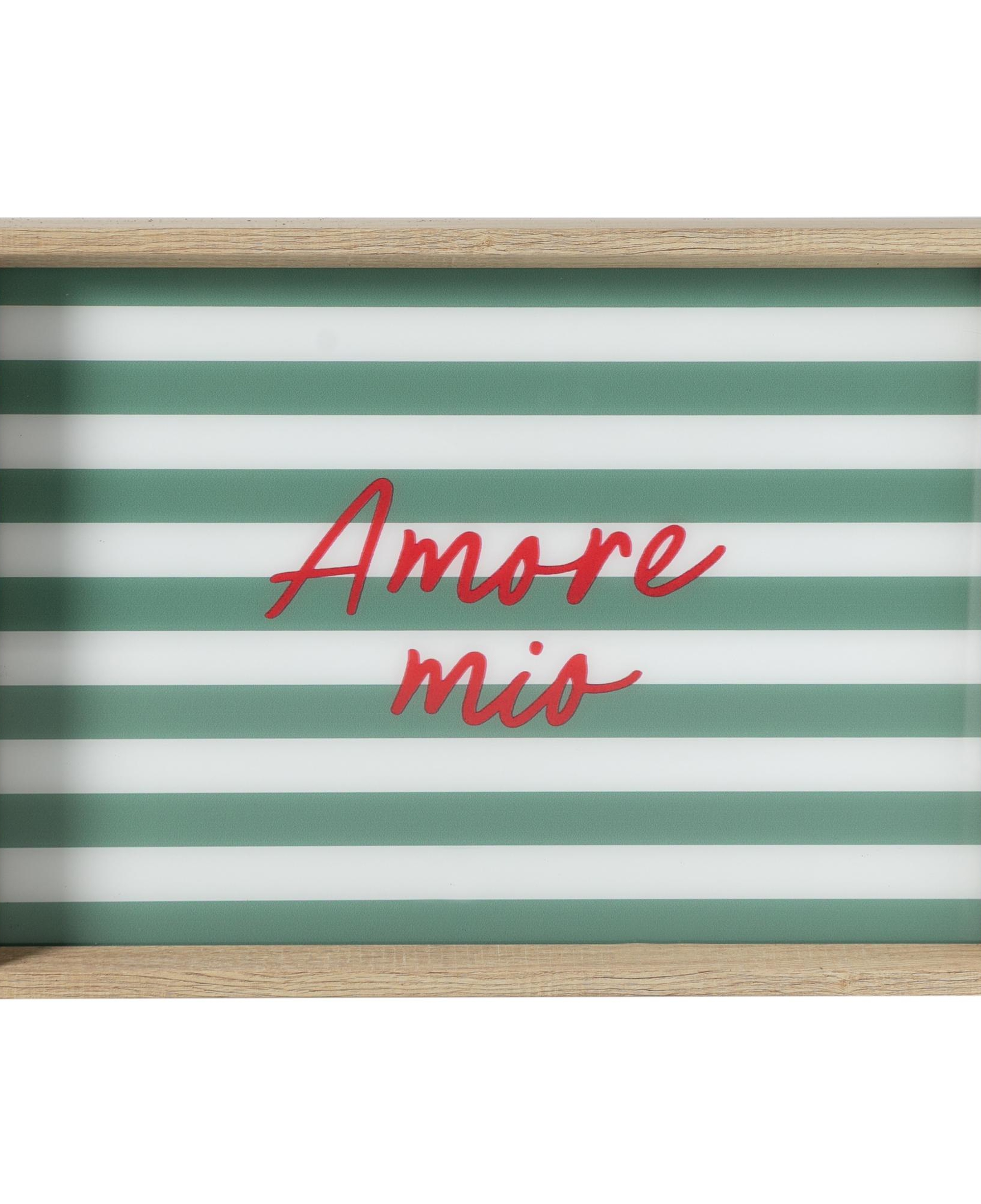 AMORE MIO DEKORATİF TEPSİ 31X42 CM