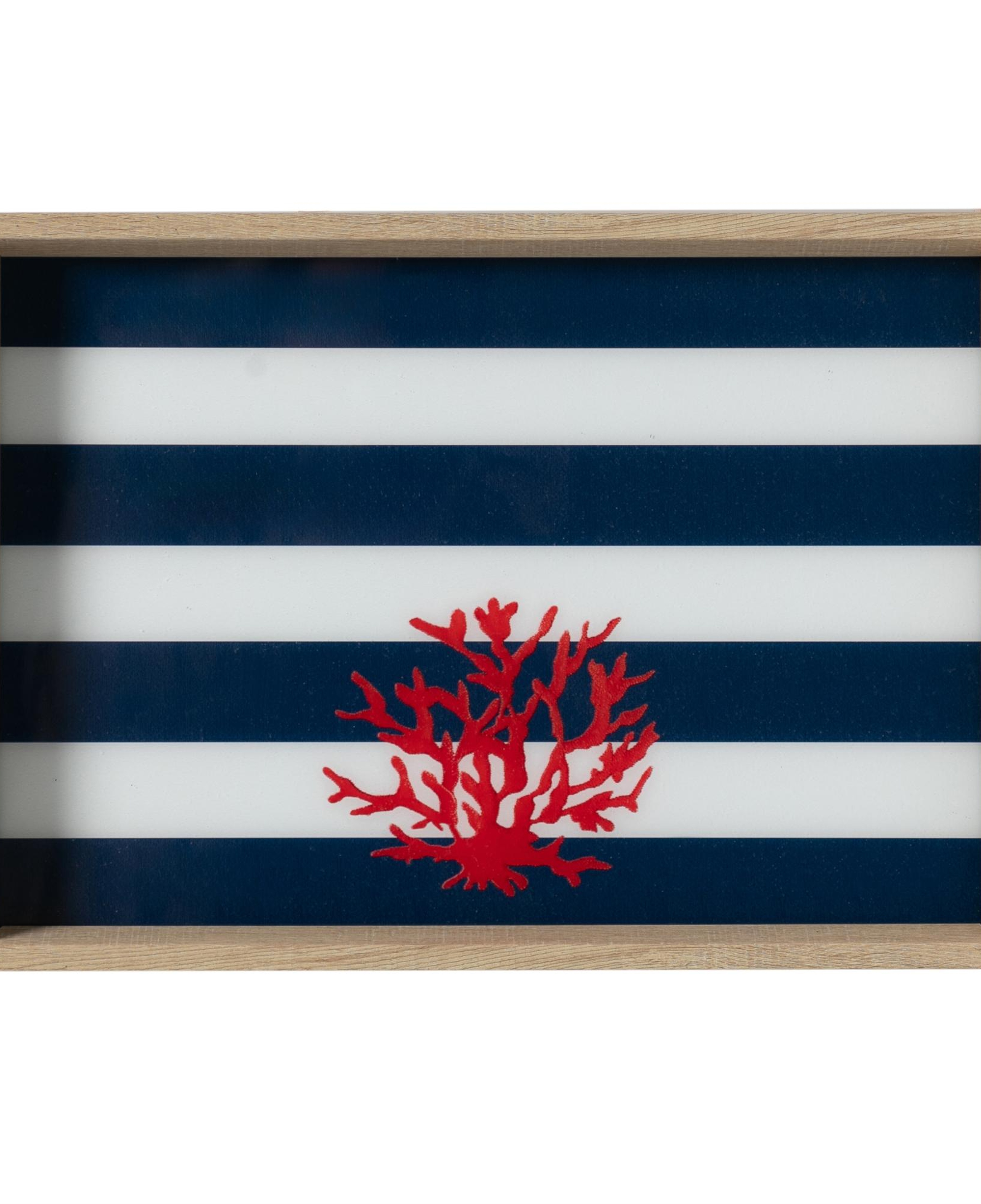 CORAL DEKORATİF TEPSİ 31X42 CM