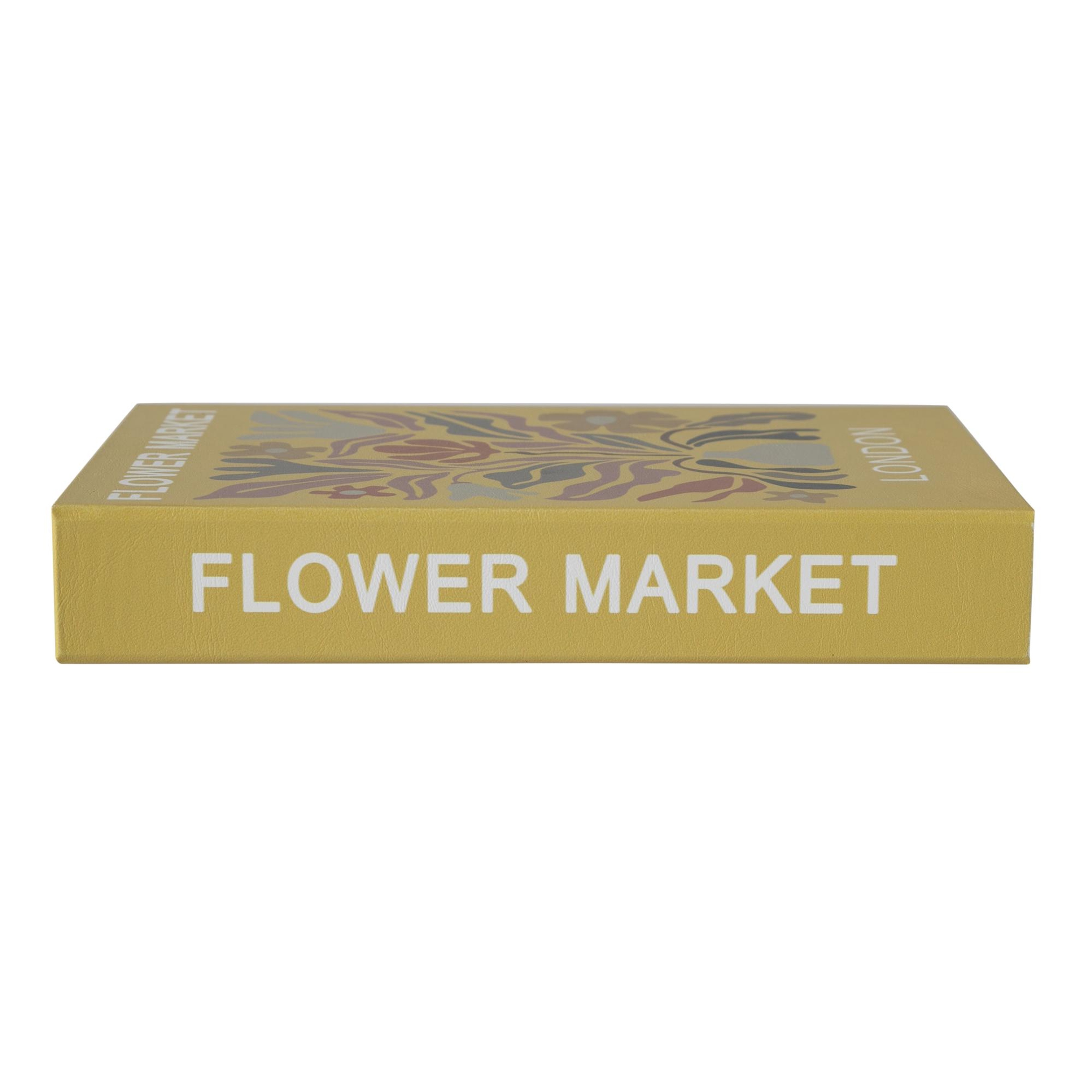 FLOWER MARKET KİTAP KUTU 19X30 CM