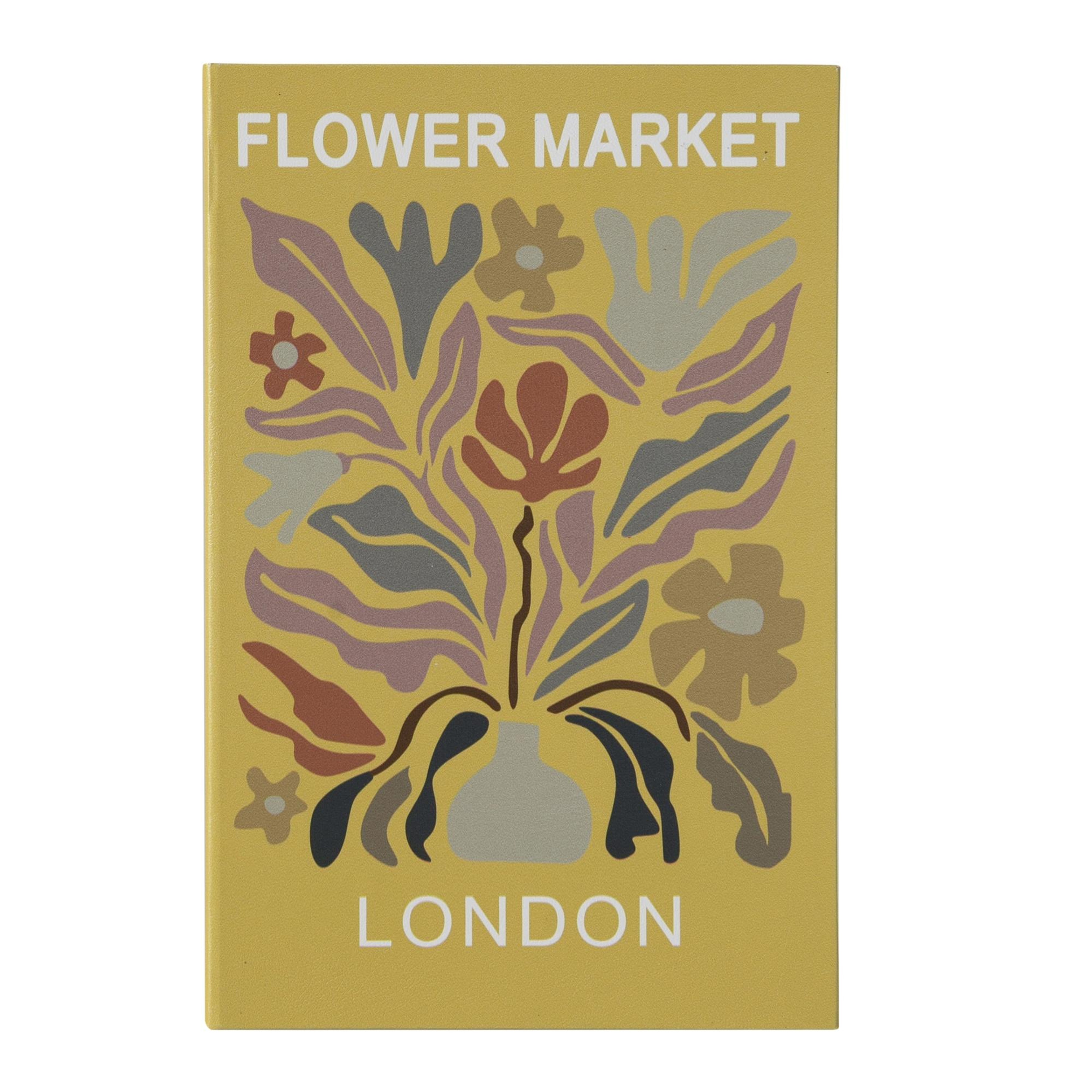 FLOWER MARKET KİTAP KUTU 19X30 CM