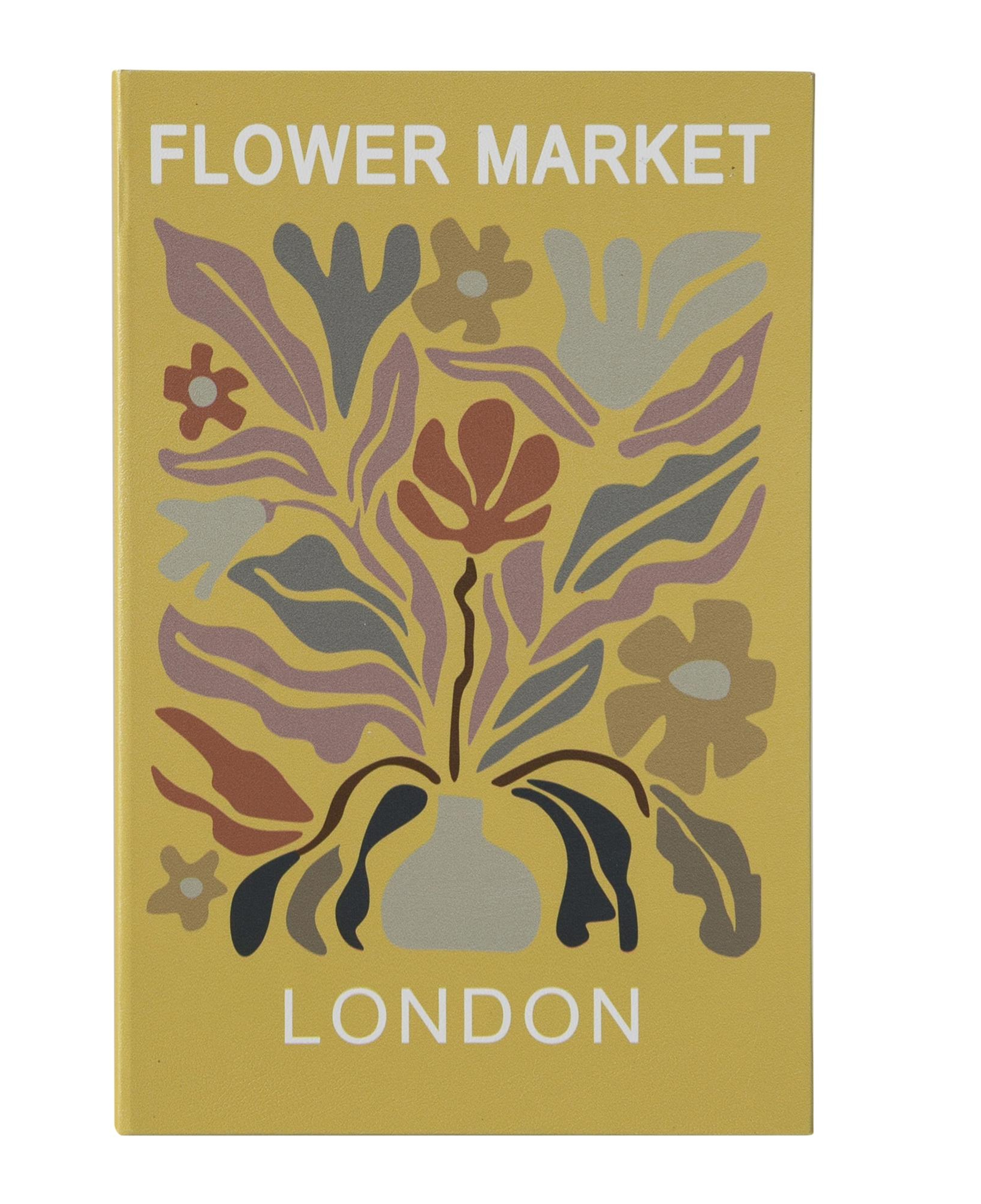 FLOWER MARKET KİTAP KUTU 19X30 CM