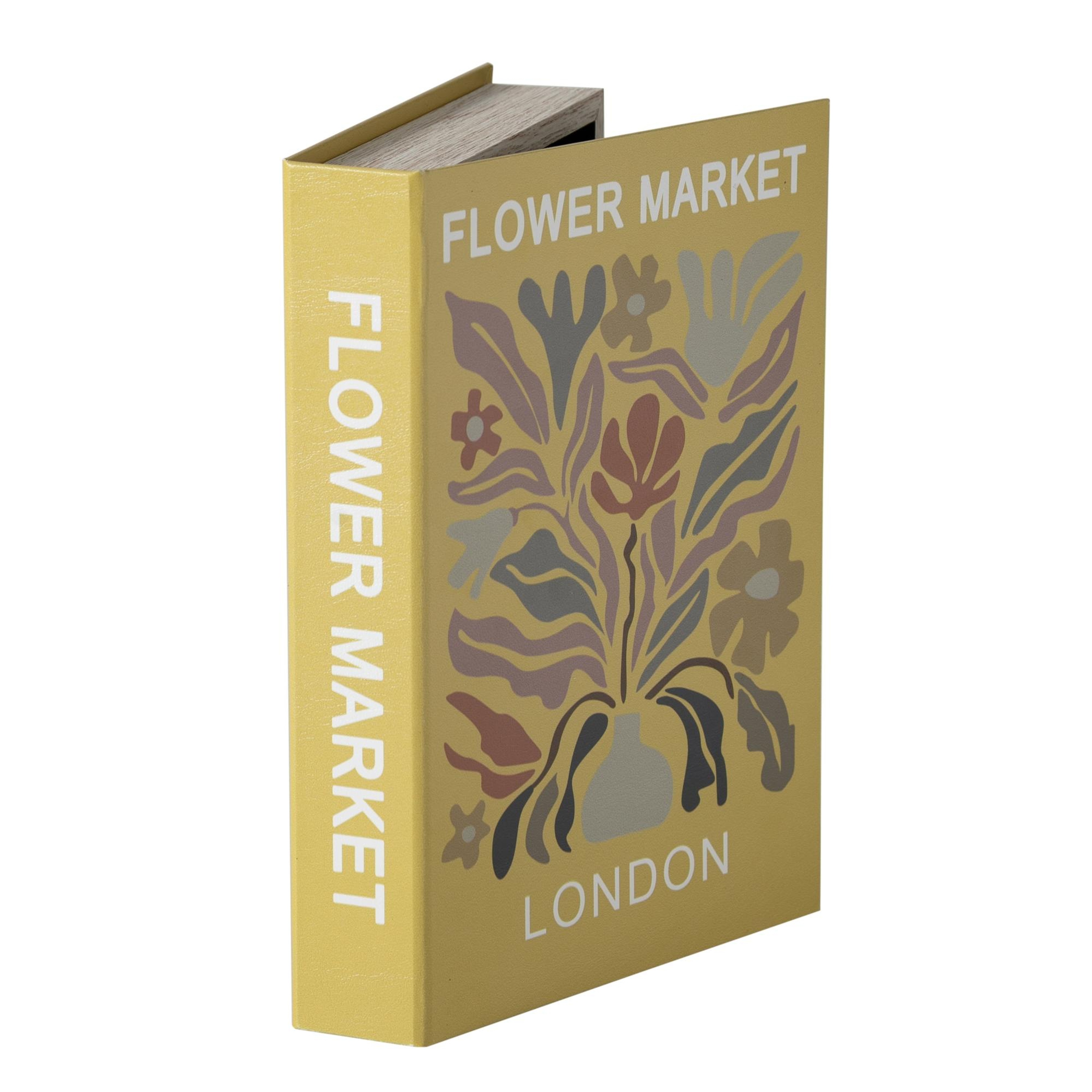 FLOWER MARKET KİTAP KUTU 19X30 CM