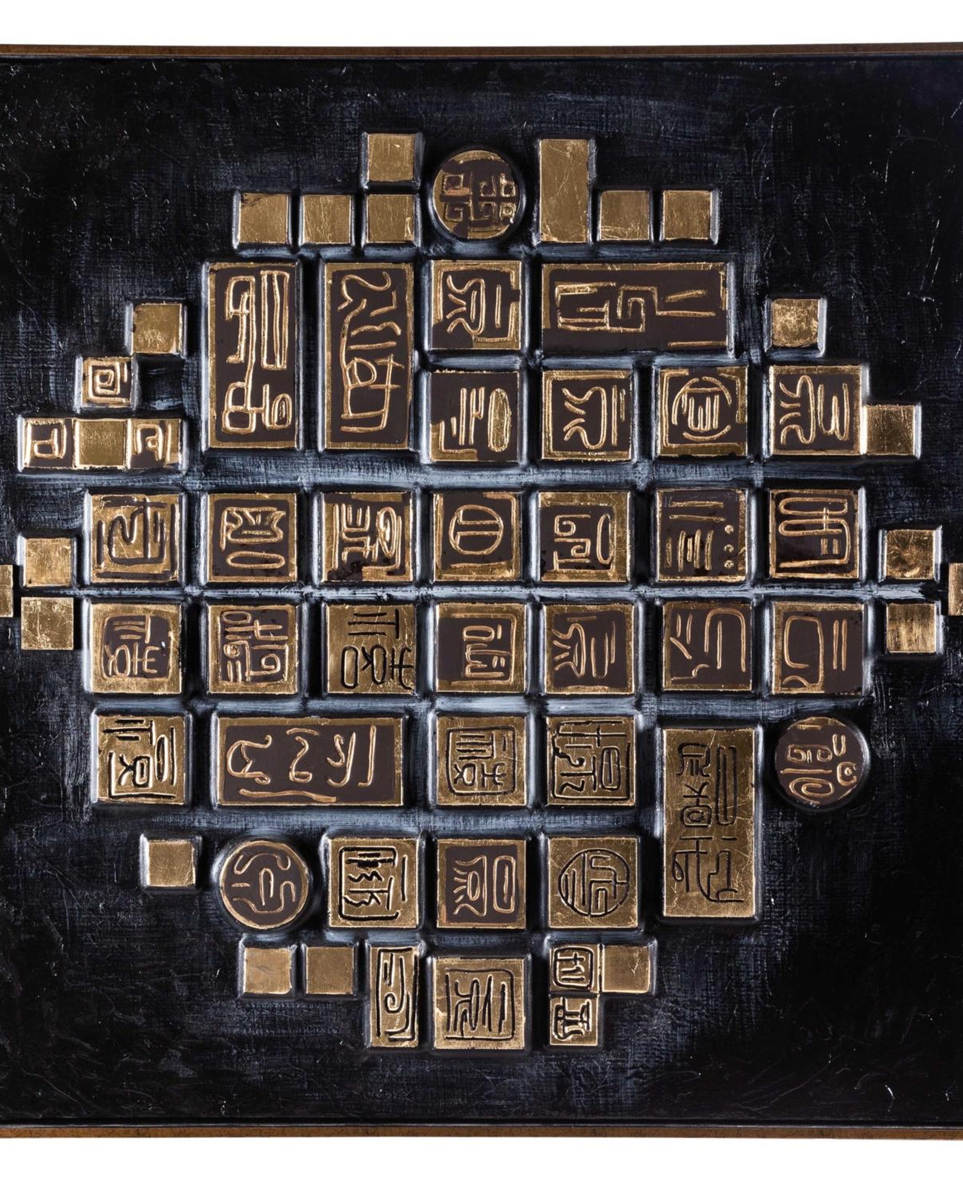 KABARTMALI ANTİK ÇERÇEVELİ PANO 120X120 CM