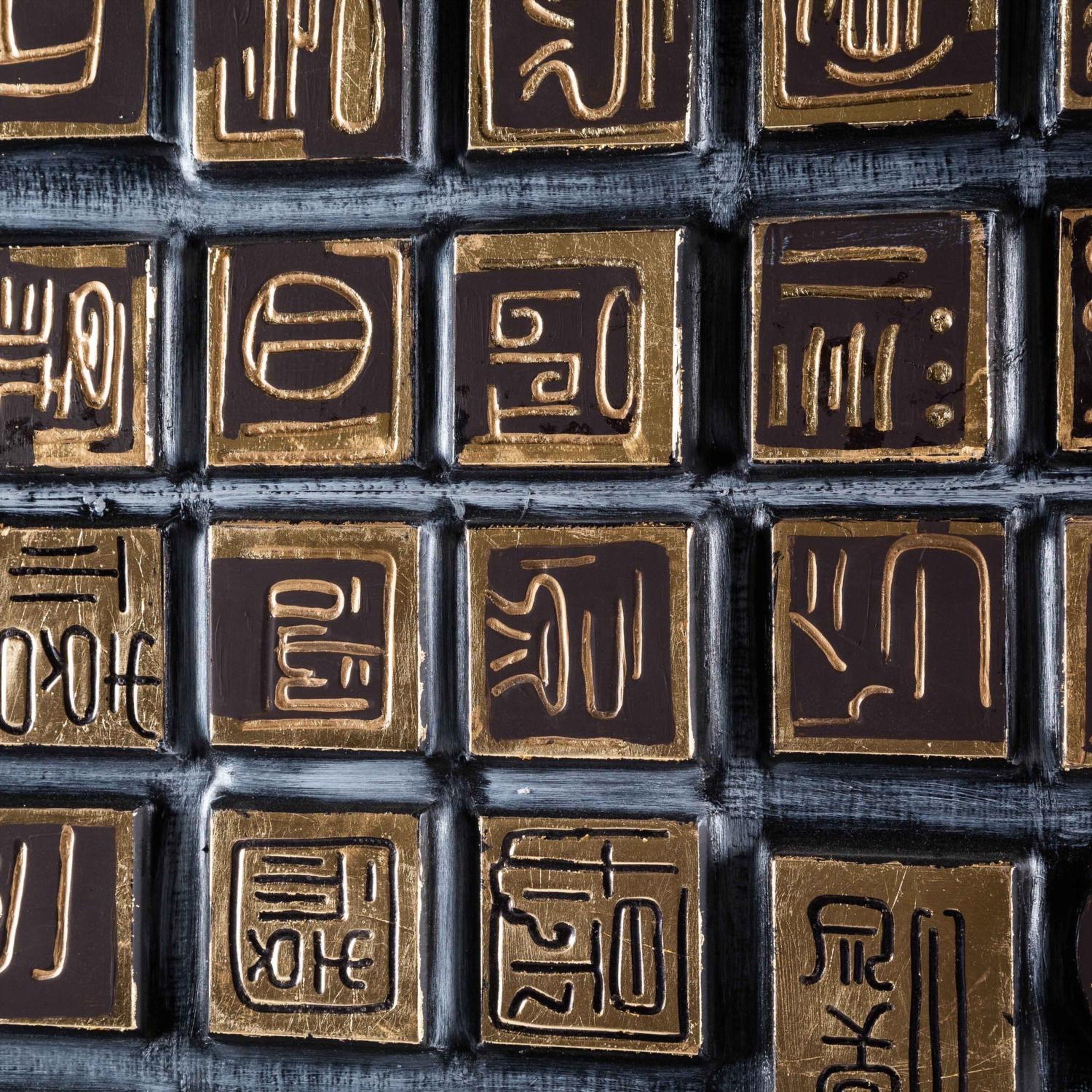 KABARTMALI ANTİK ÇERÇEVELİ PANO 120X120 CM