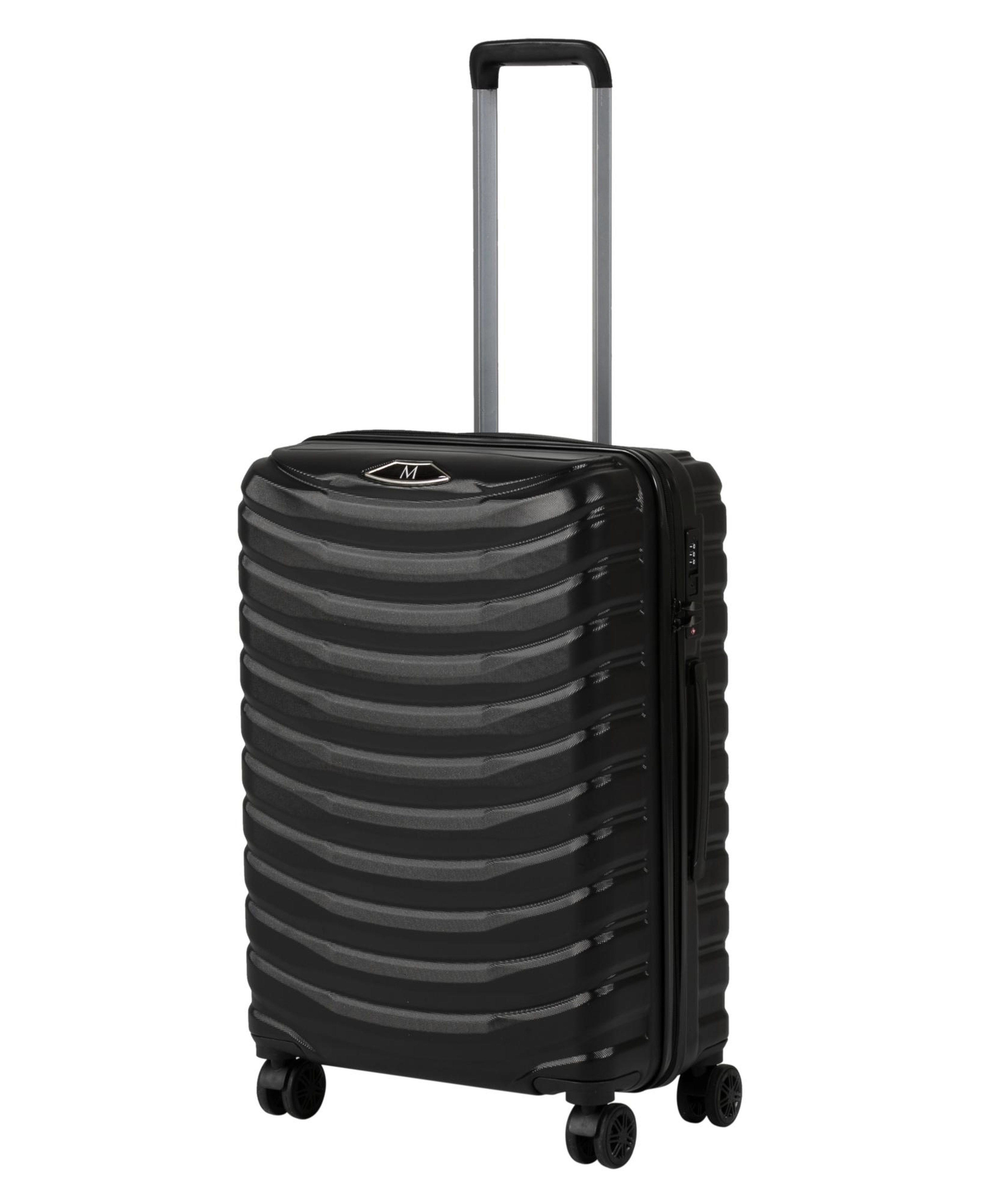 BARCELONA SİYAH ORTA BOY VALİZ