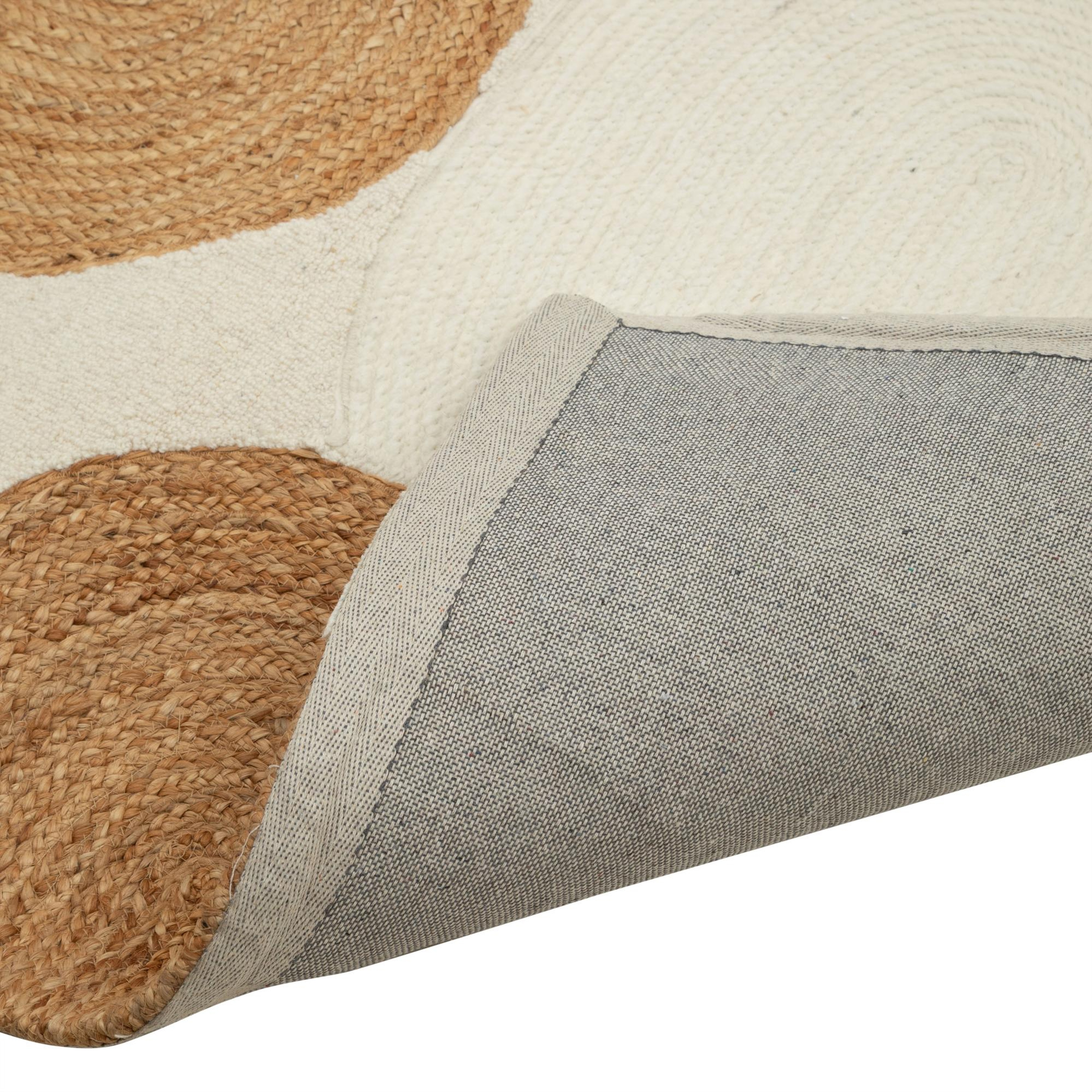 MARTA JÜT HALI NATUREL BEYAZ 120X180