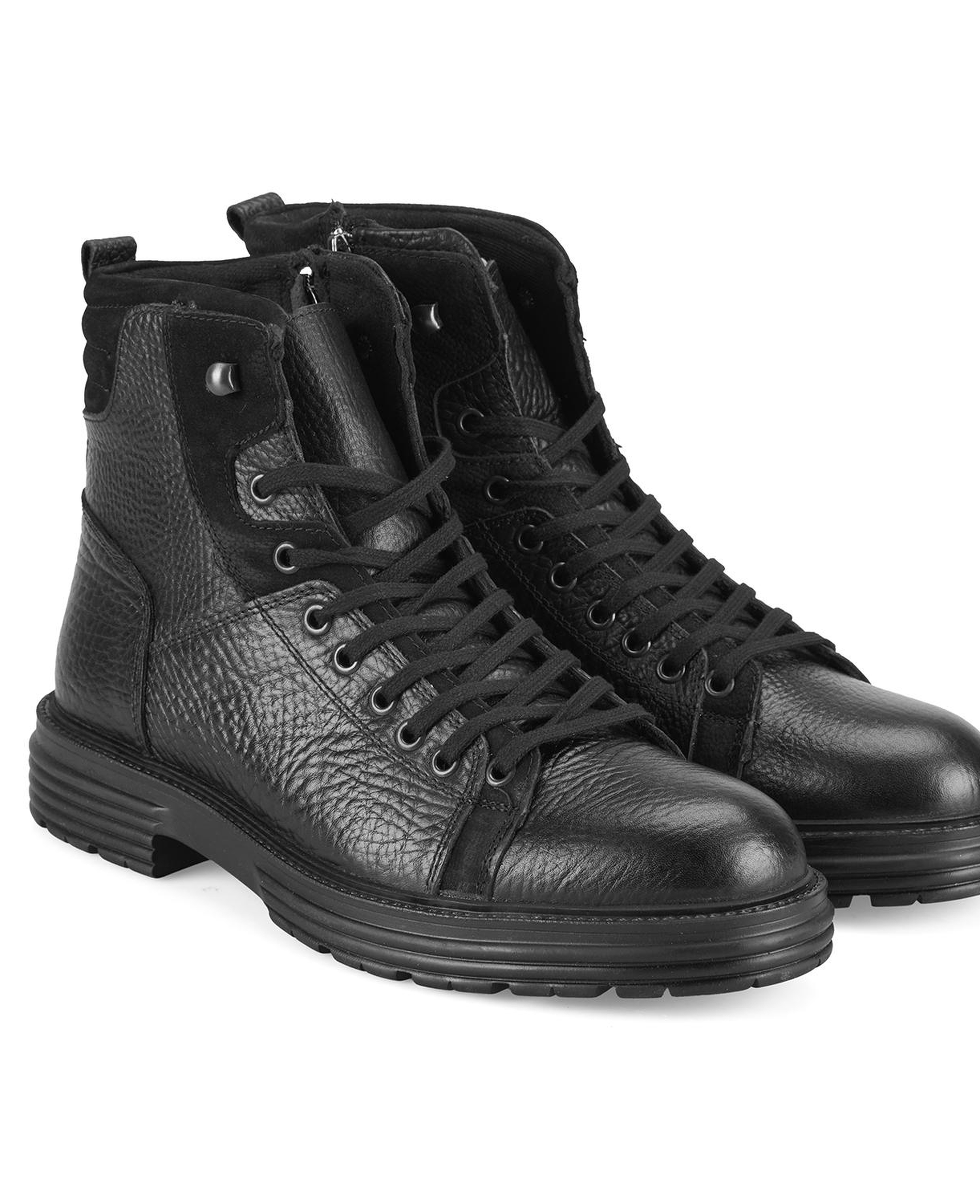 Linia Siyah Erkek Deri Bot