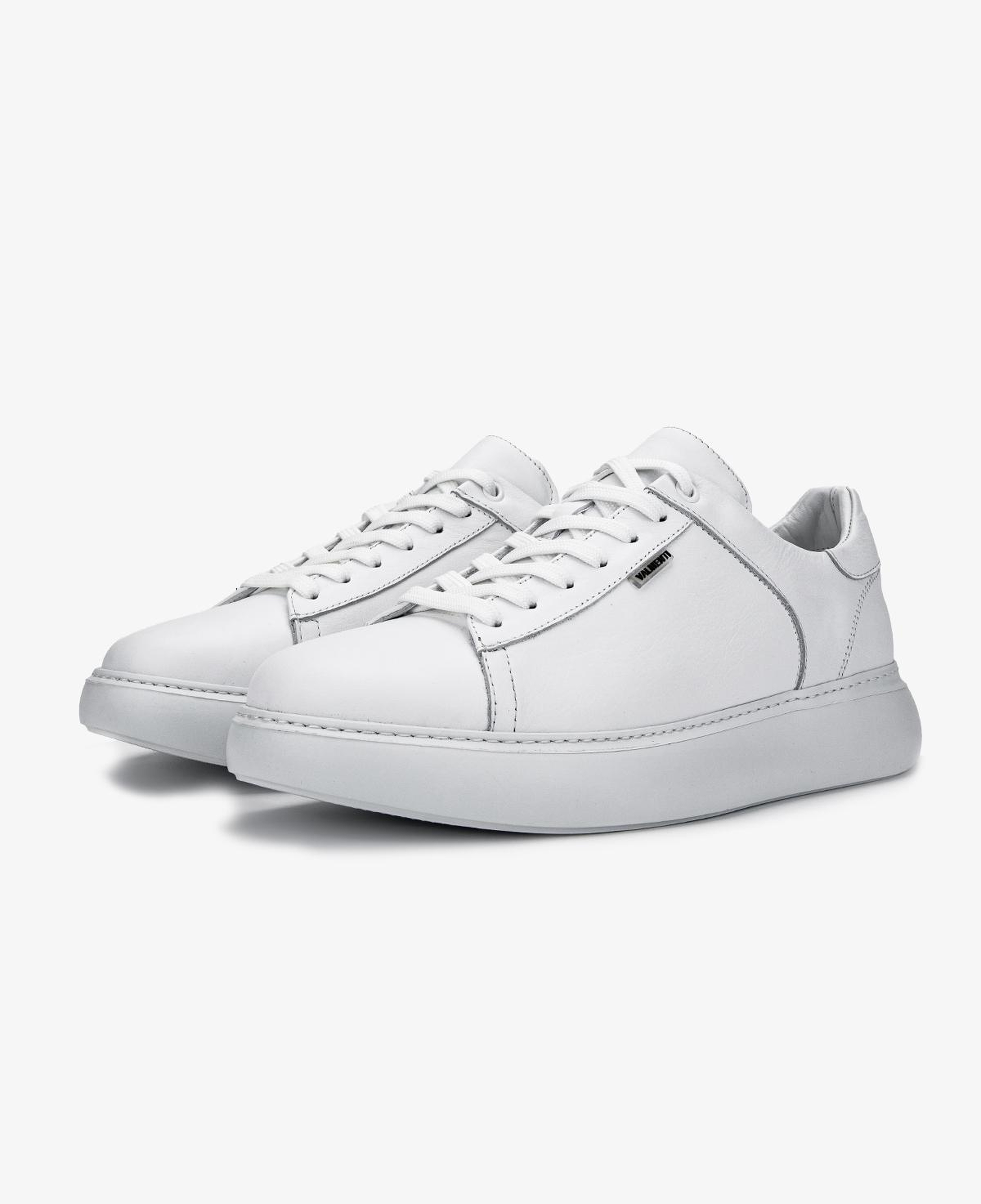 Valmenti Erkek Hakiki Deri Beyaz Sneakers & Spor Ayakkabı