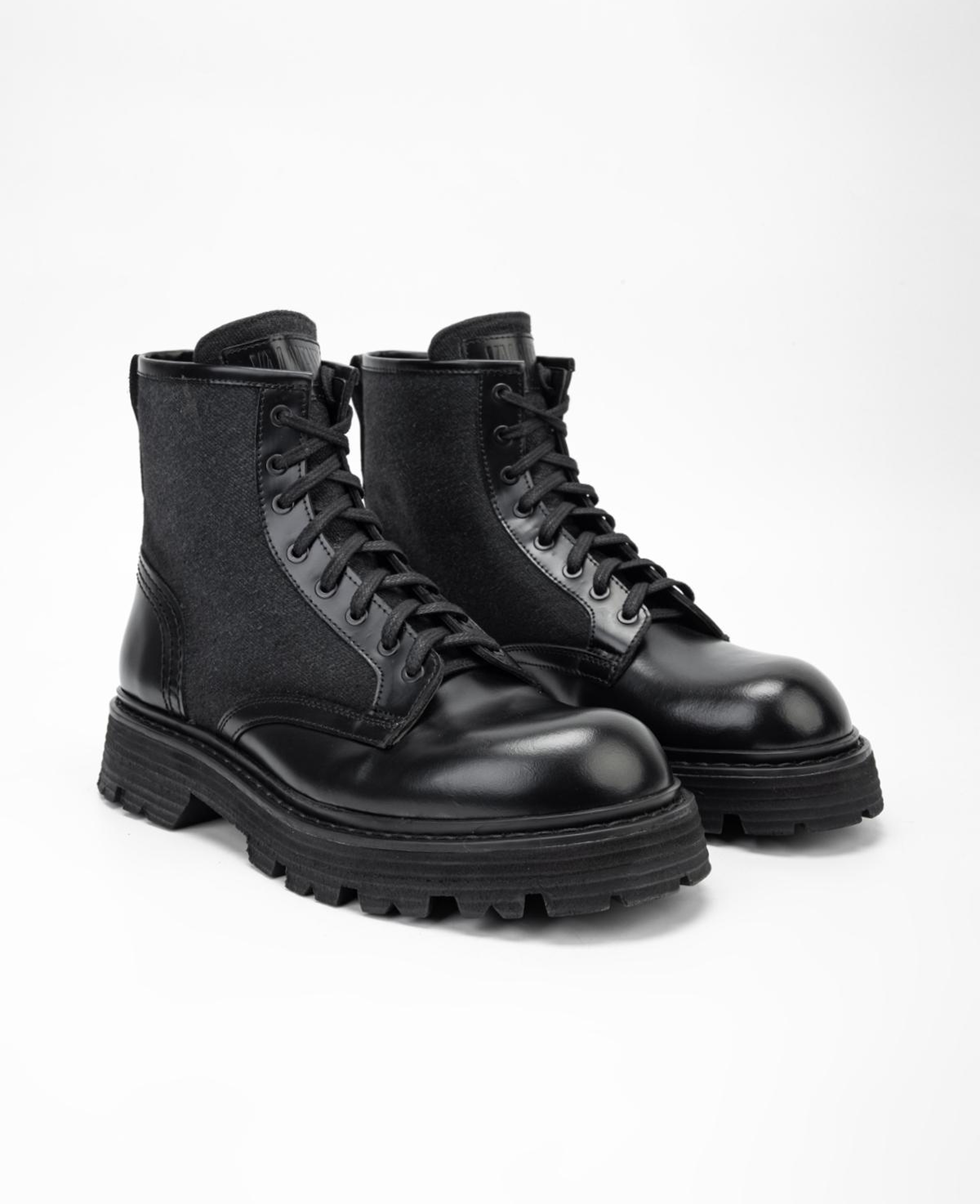 Valmenti Erkek Hakiki Deri Siyah Açma Casual Bot