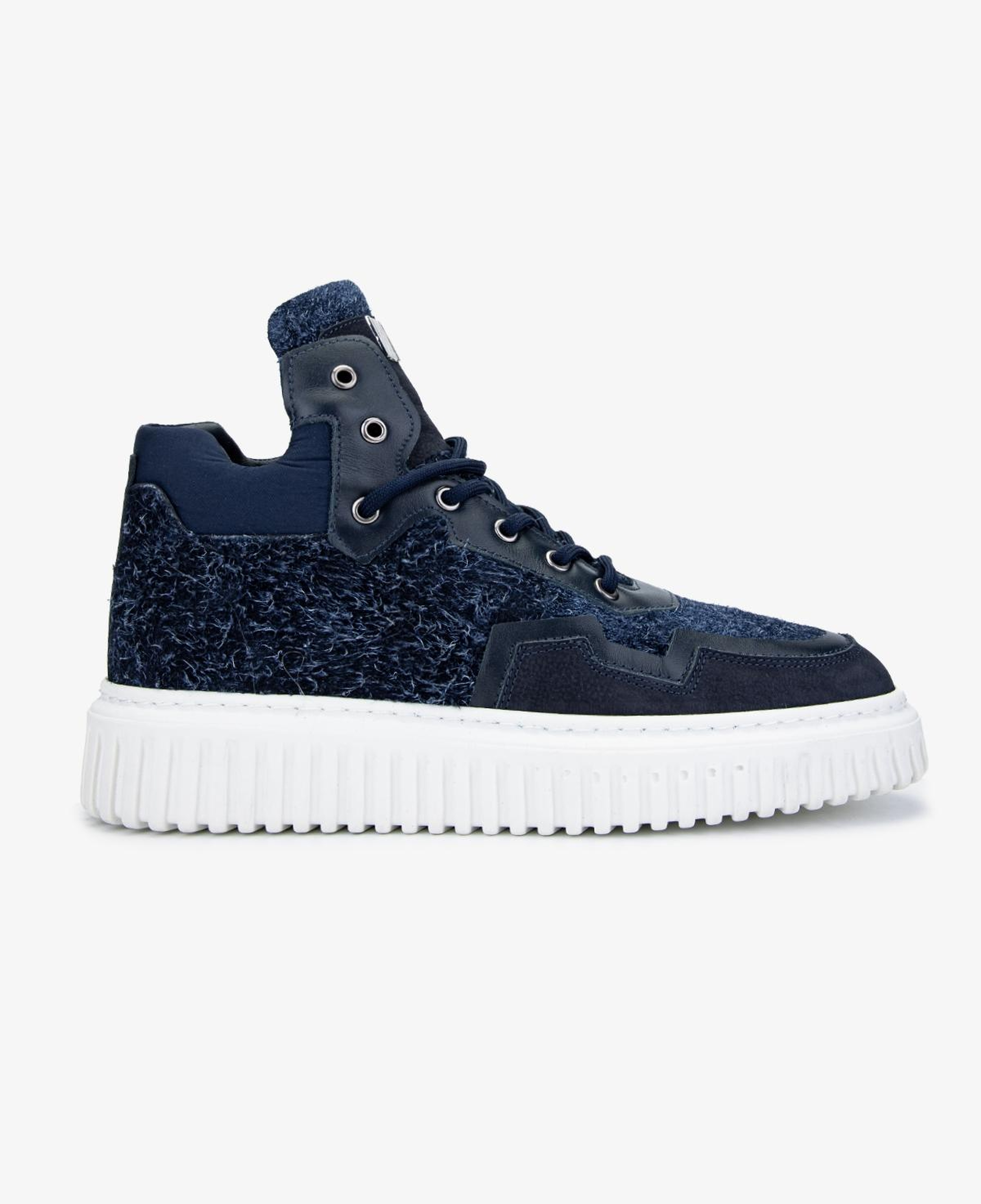 Valmenti Erkek Hakiki Deri Lacivert Casual Bot