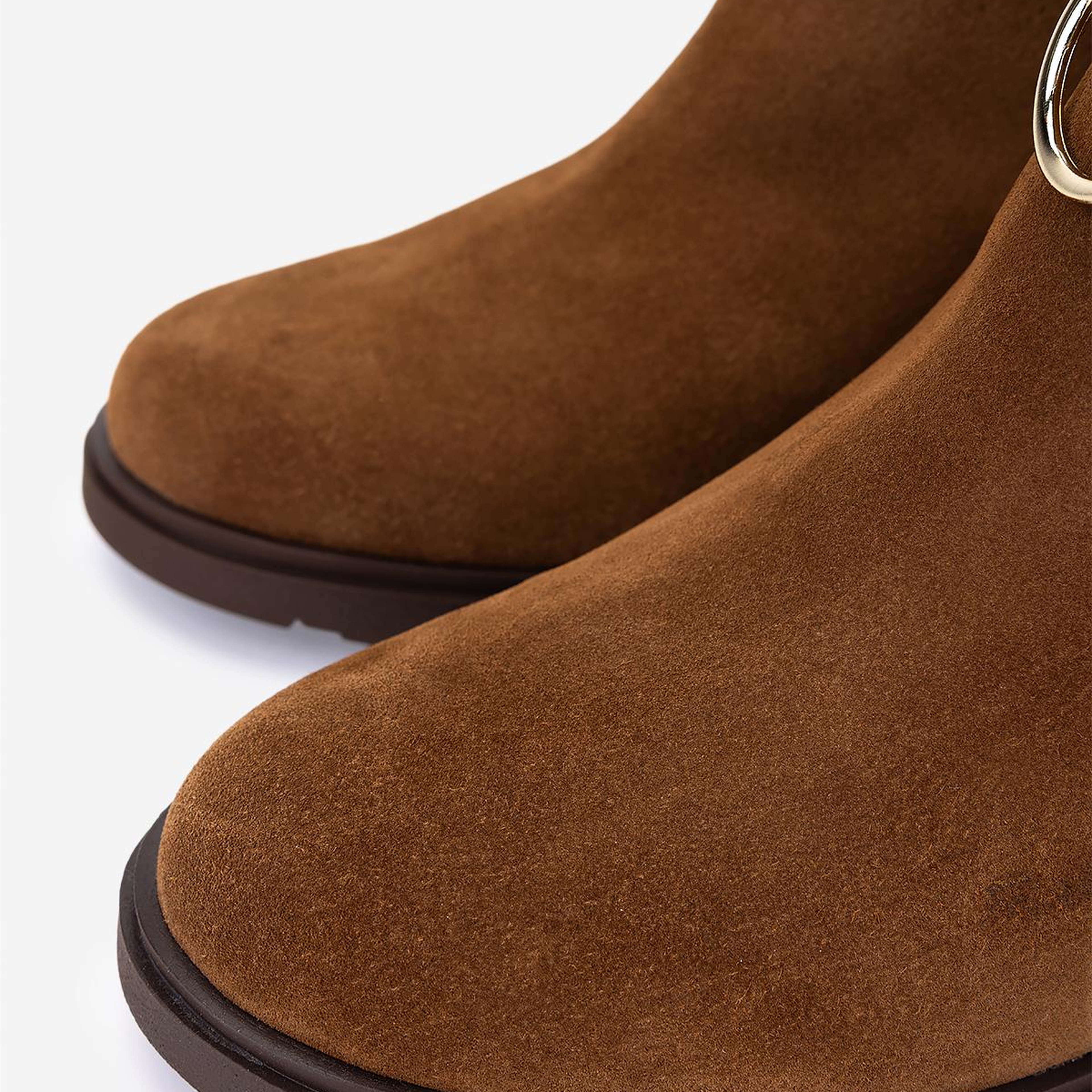 Valmenti Kadın Hakiki Deri Vizon Topuklu Bot