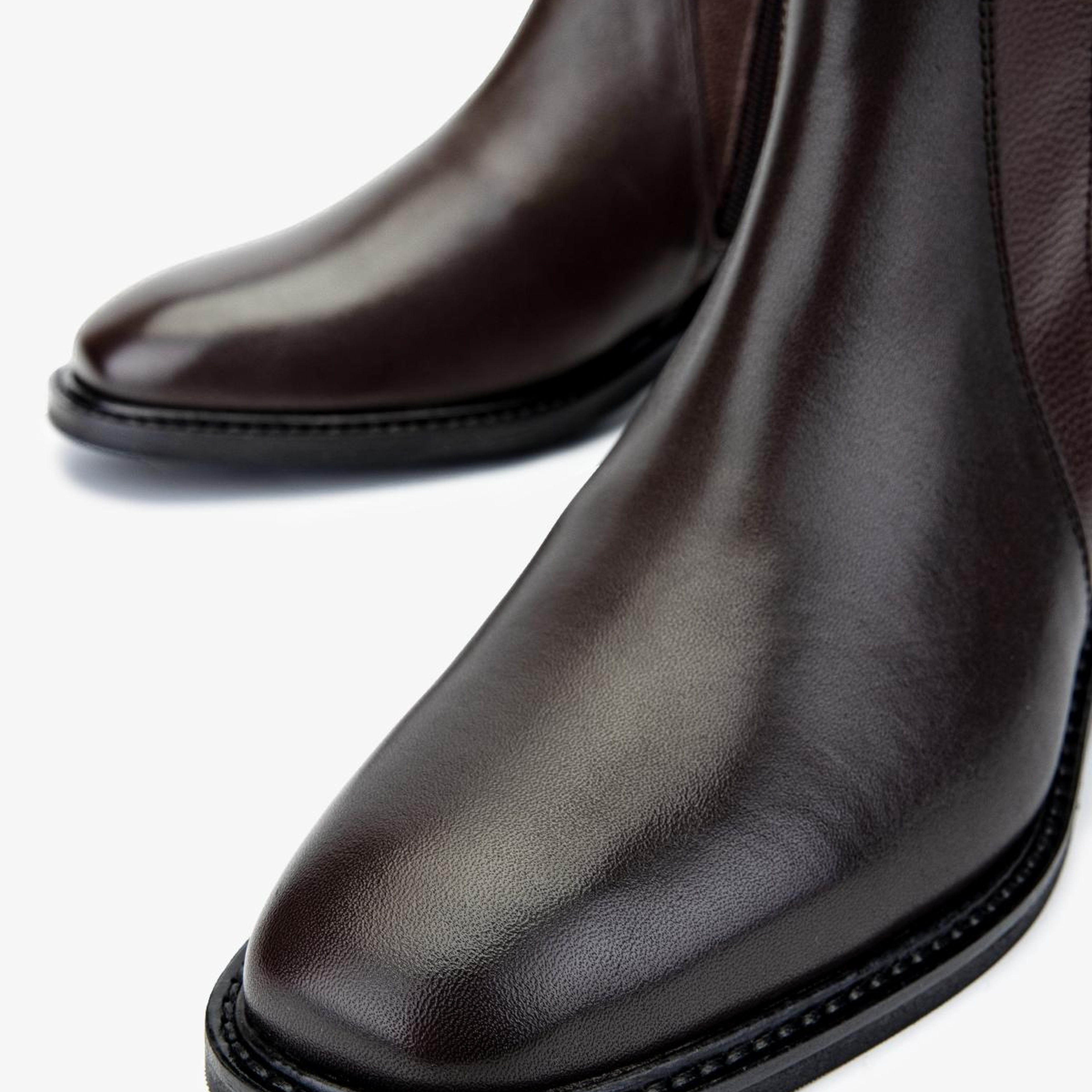 Valmenti Kadın Hakiki Deri Kahverengi Düz Bot