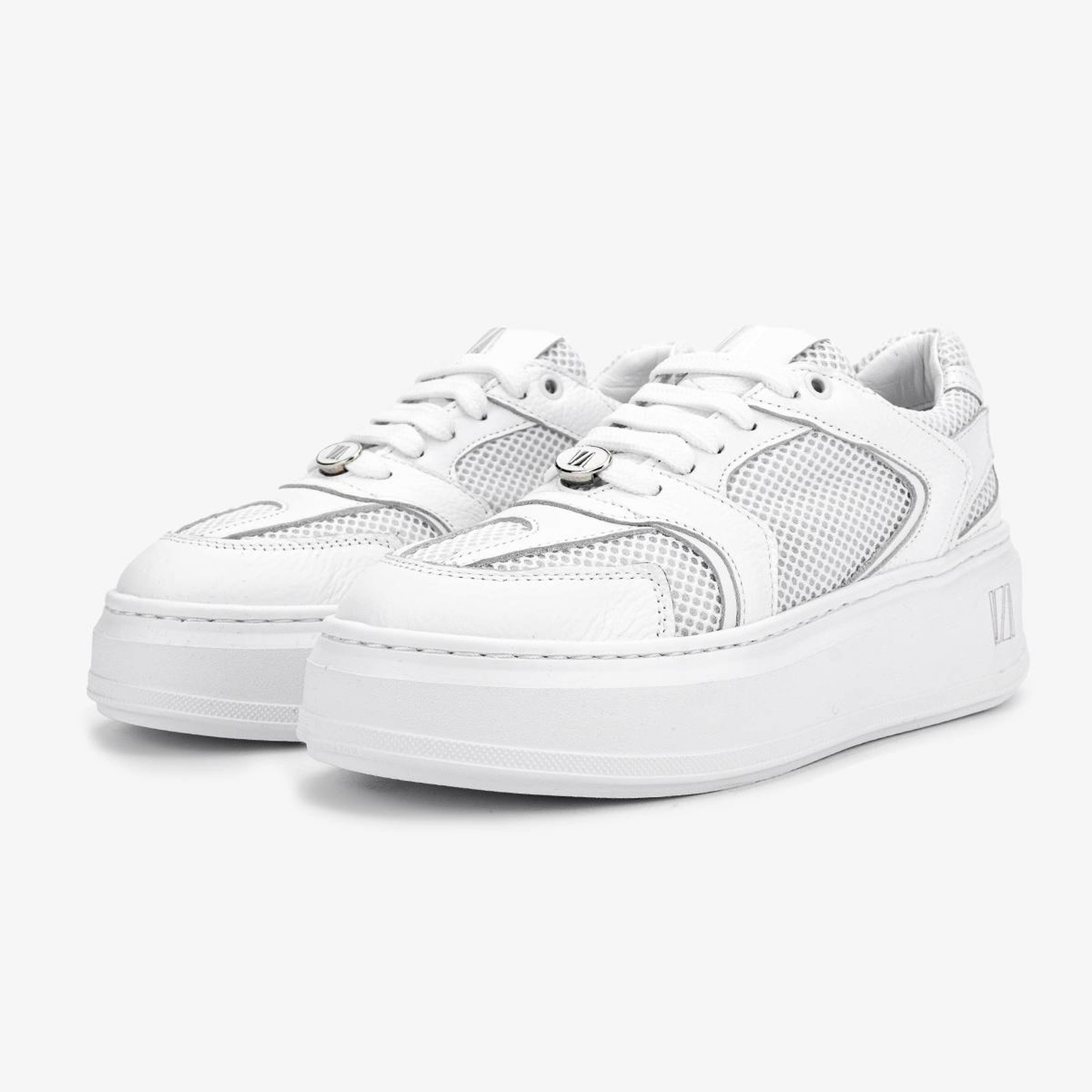 Valmenti Kadın Deri & Tekstil Beyaz Sneakers & Spor Ayakkabı