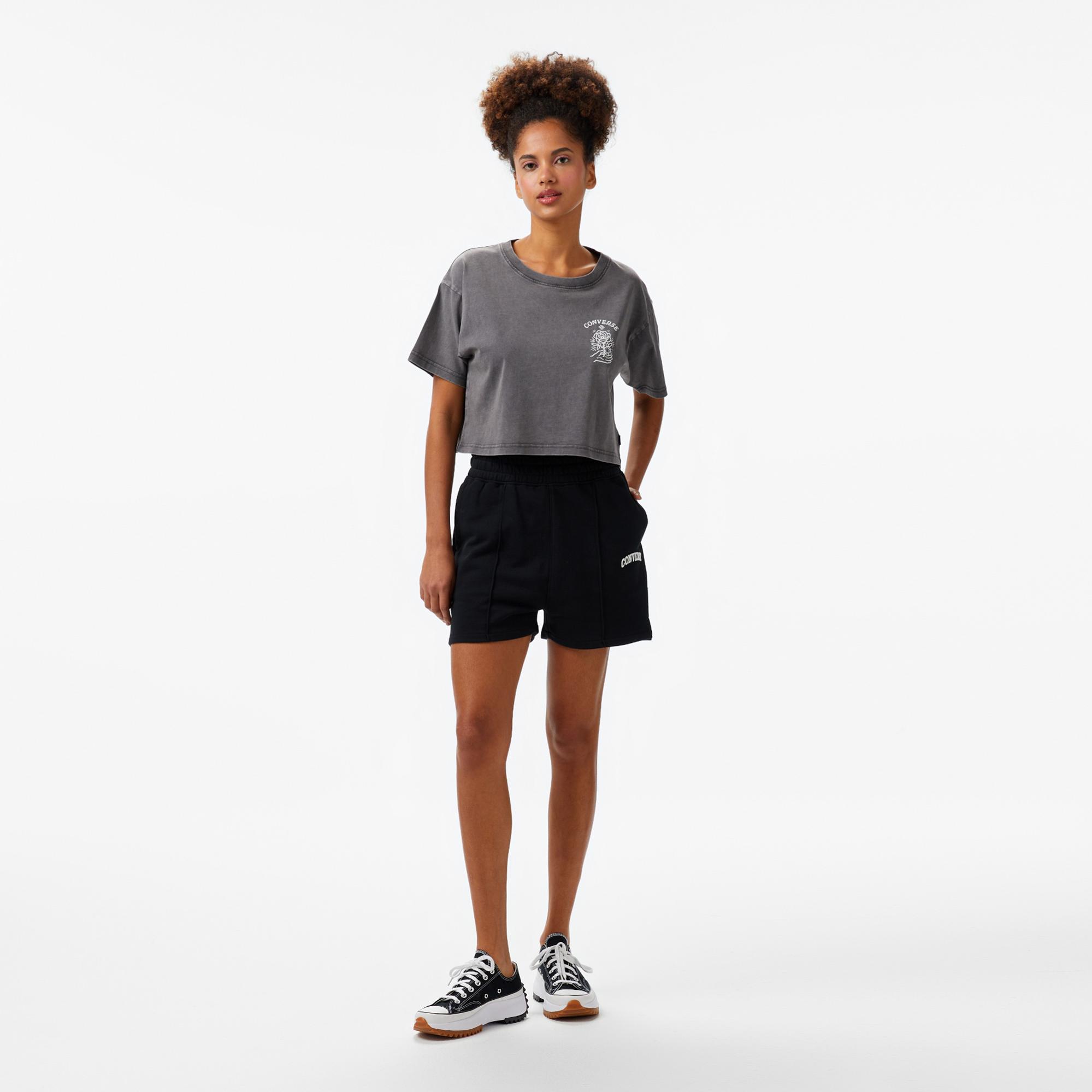Converse Kadın Siyah Şort