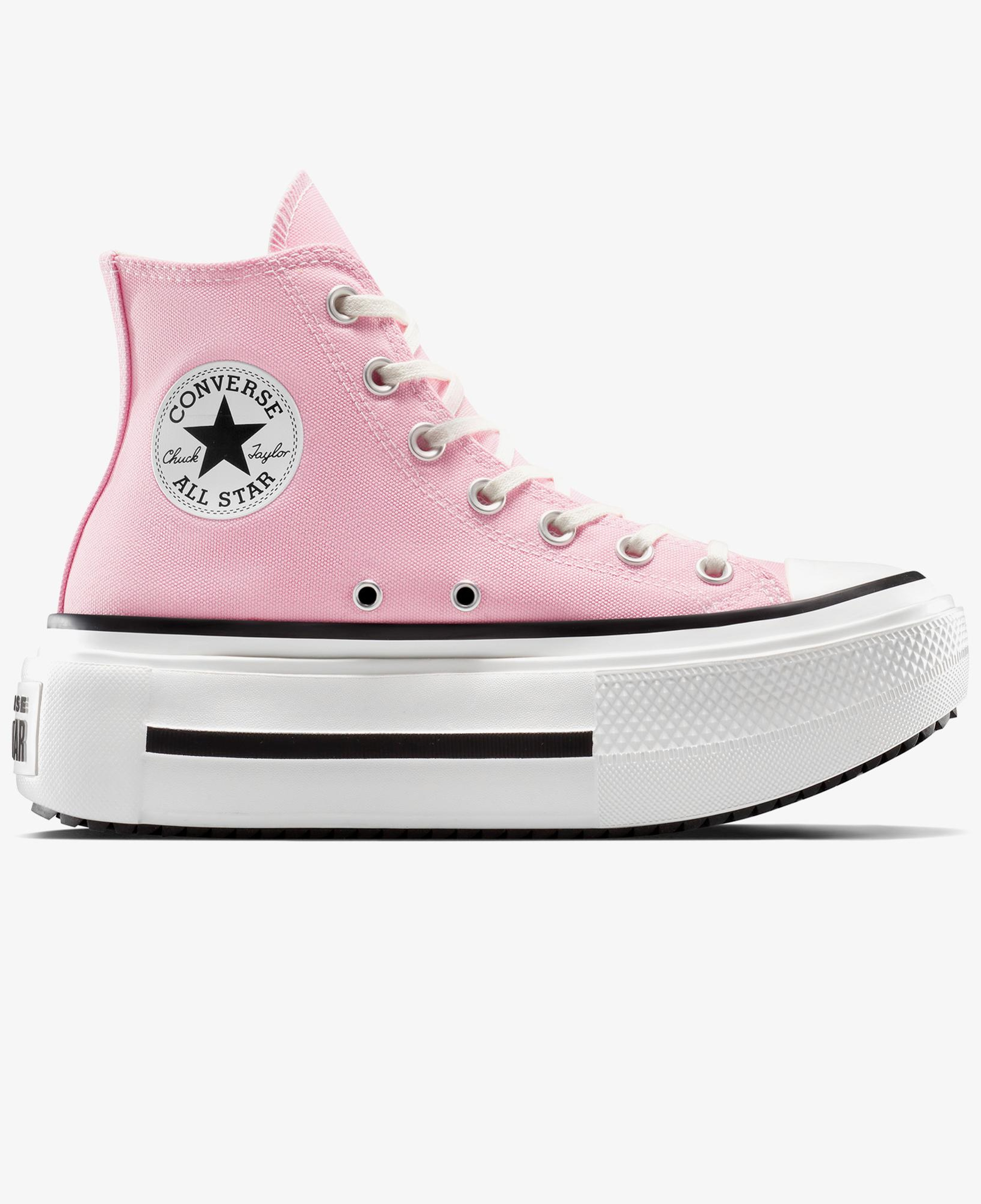 Converse Chuck Taylor All Star Lift Double Stack Unisex Pembe Sneaker