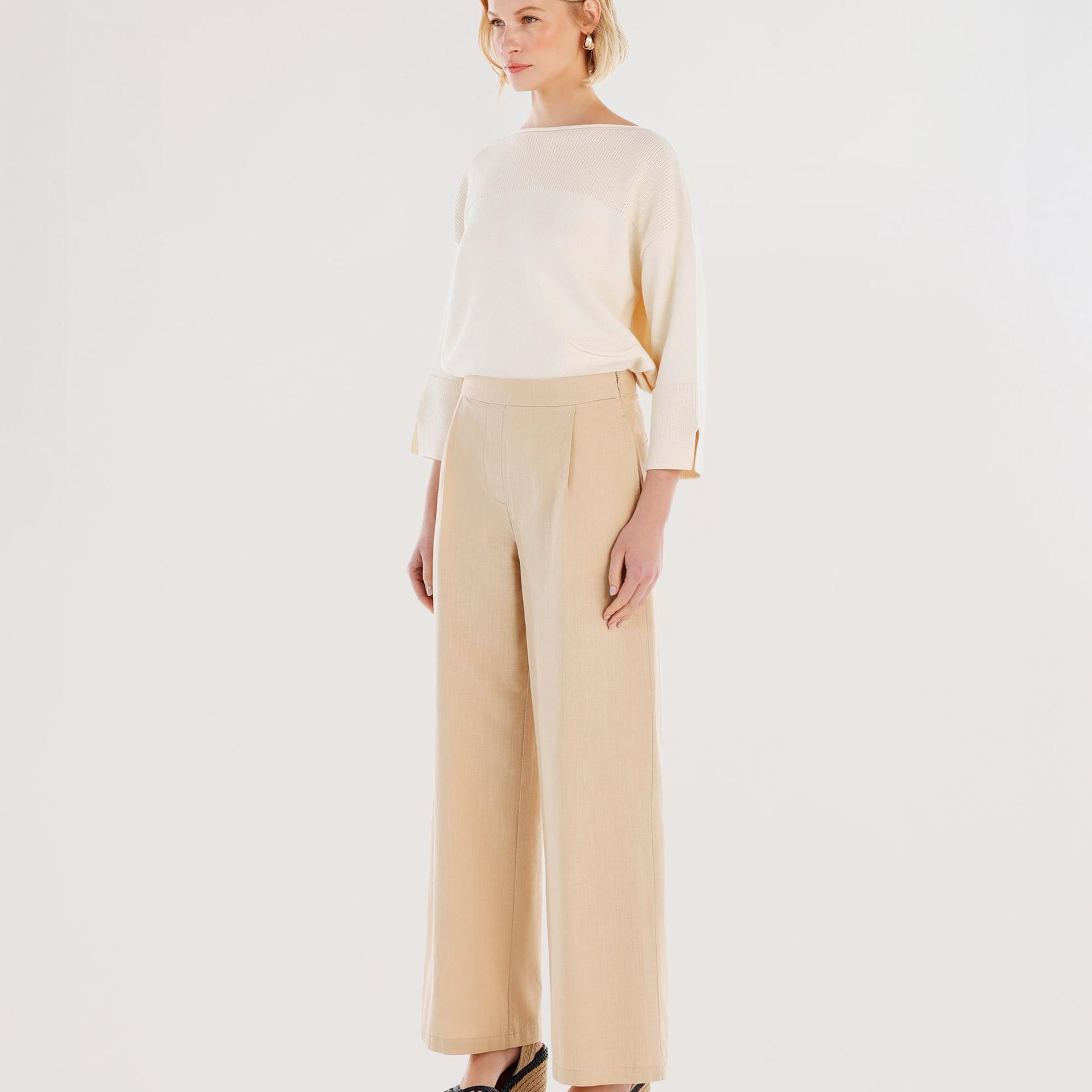 YARGICI Düz Kesim Pantolon