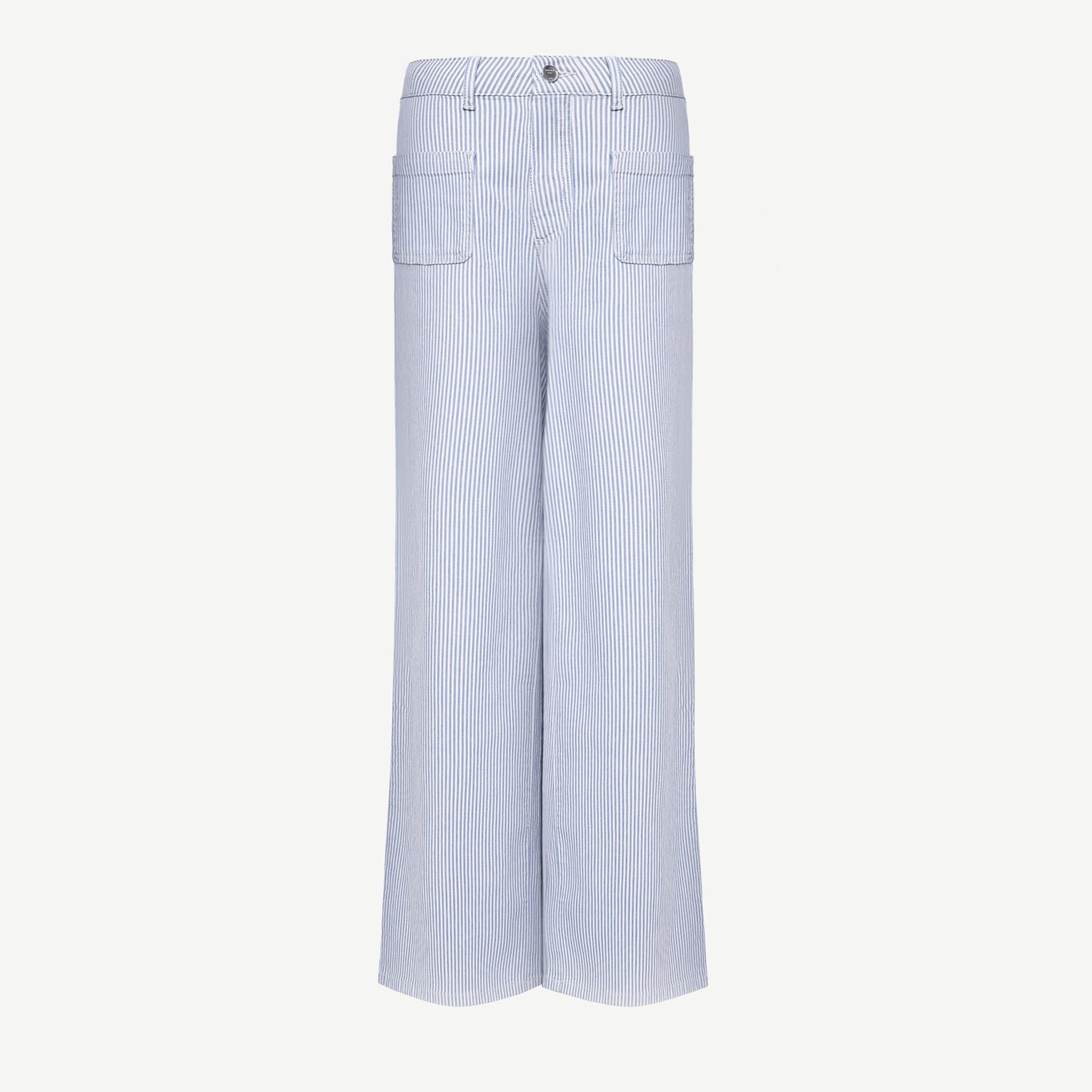 YARGICI Cepli Normal Bel Düz Fit Denim Pantolon