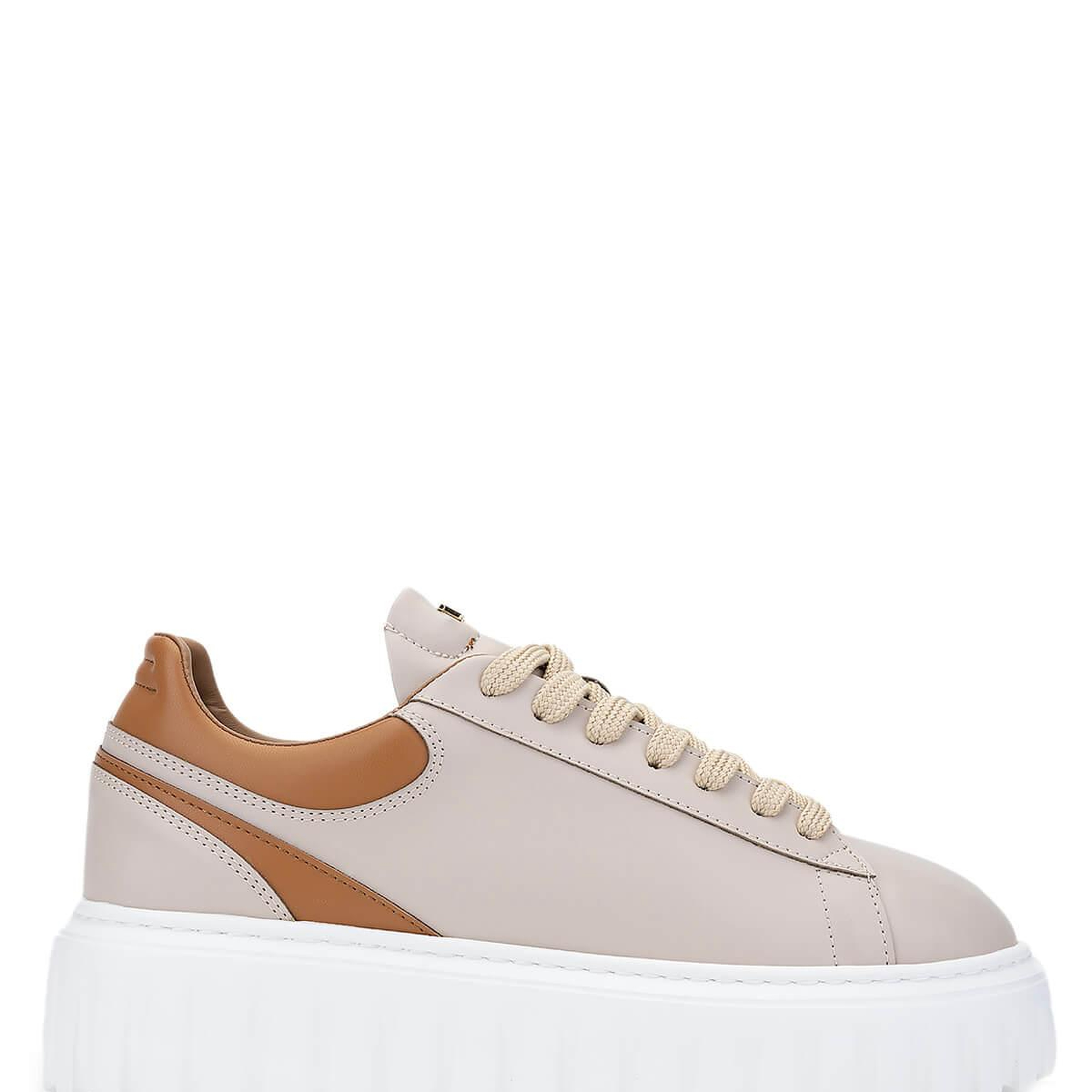 Tamer Tanca Kadın Deri/Suni Nude Sneakers & Spor Ayakkabı