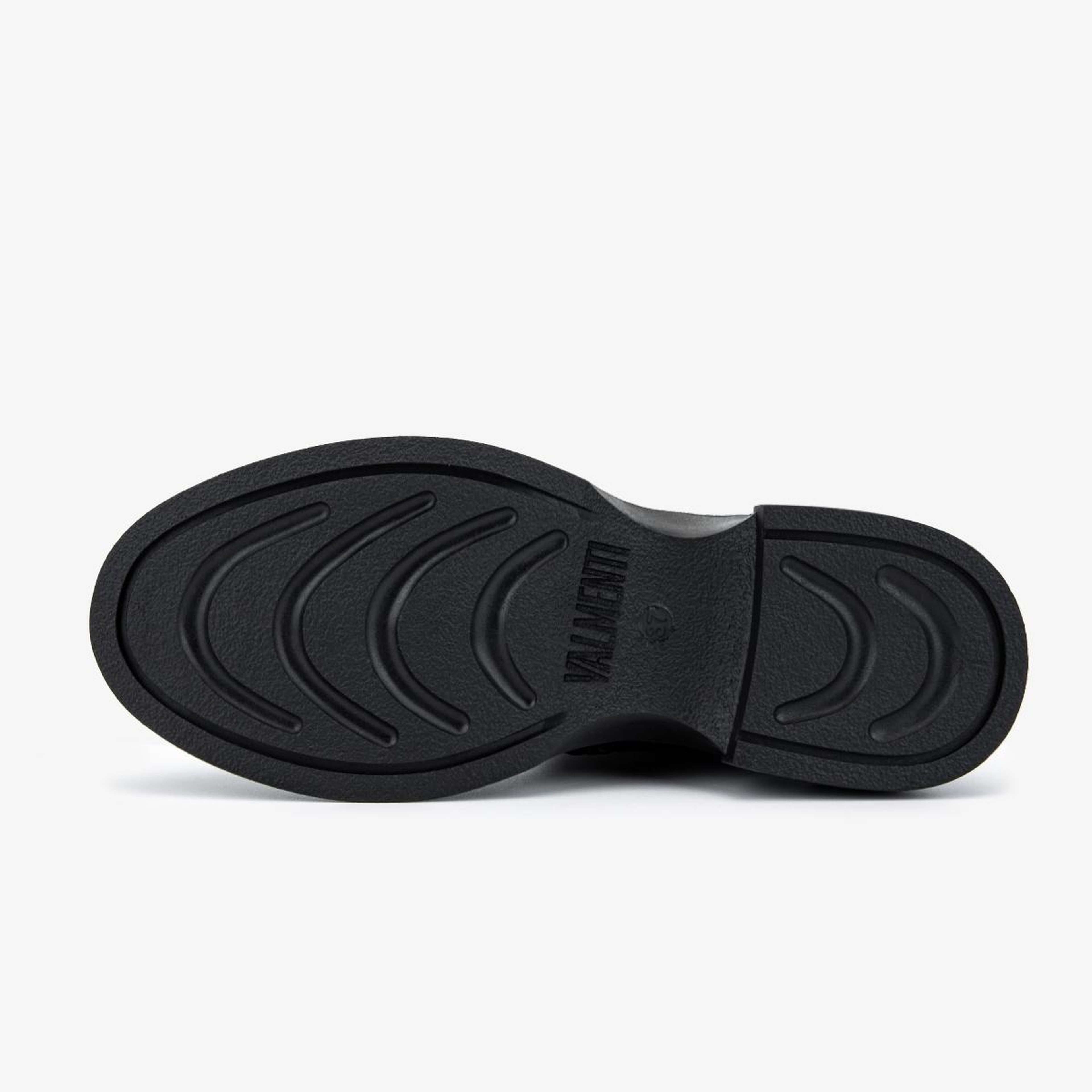 Valmenti Kadın Hakiki Deri Siyah Nubuk Düz Bot