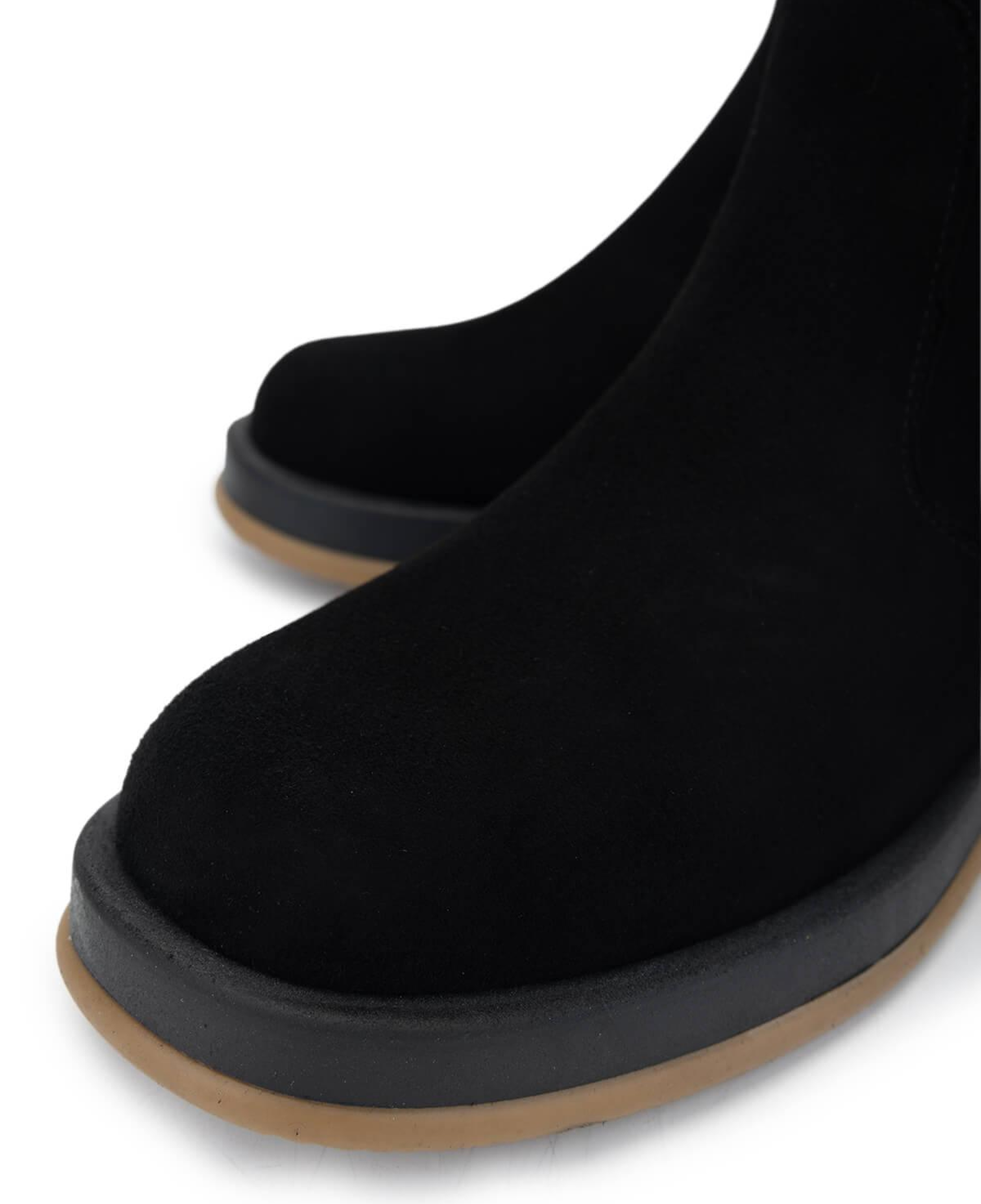 Tamer Tanca Kadın Hakiki Deri Siyah Süet Casual Bot