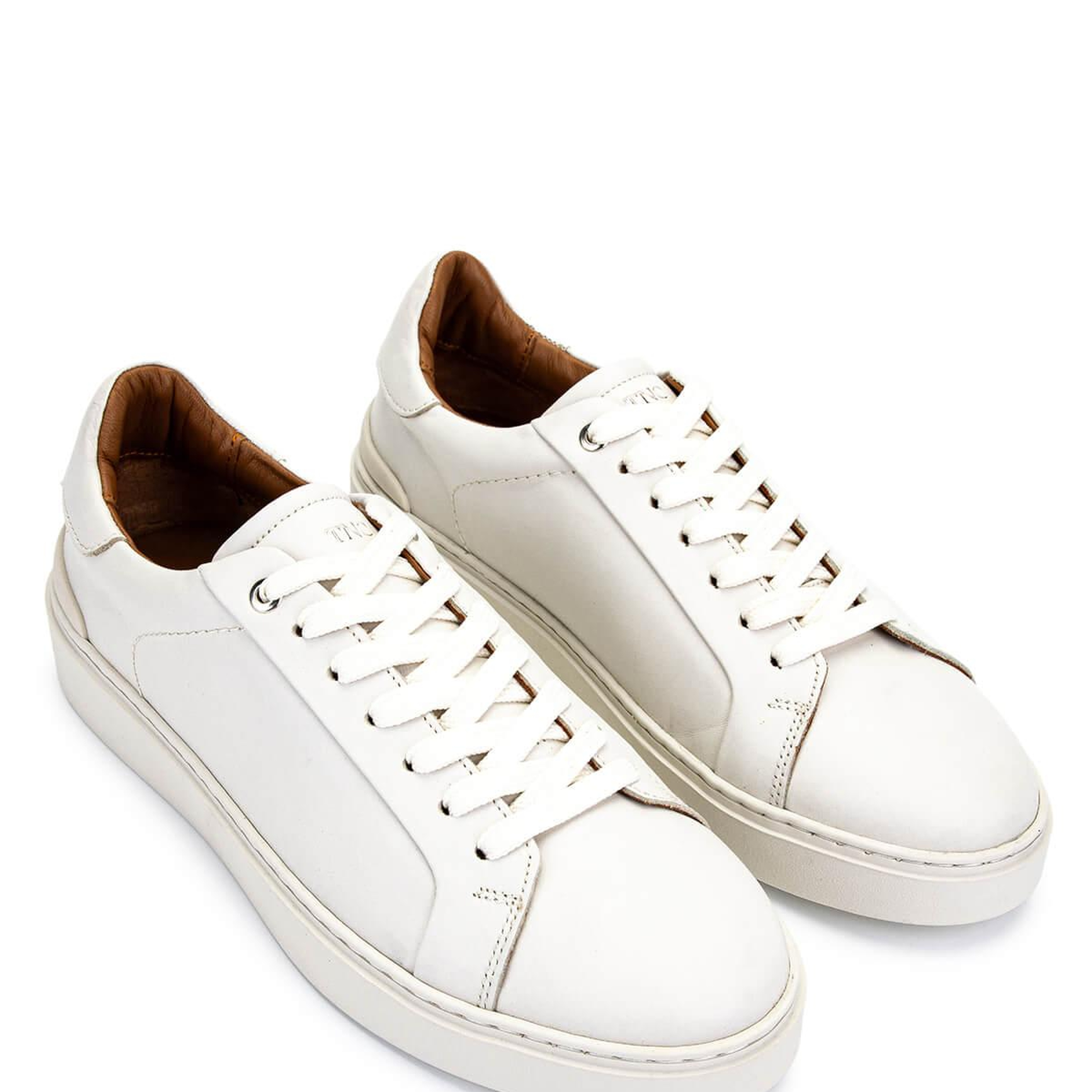 Tamer Tanca Erkek Hakiki Deri Beyaz Sneakers & Spor Ayakkabı