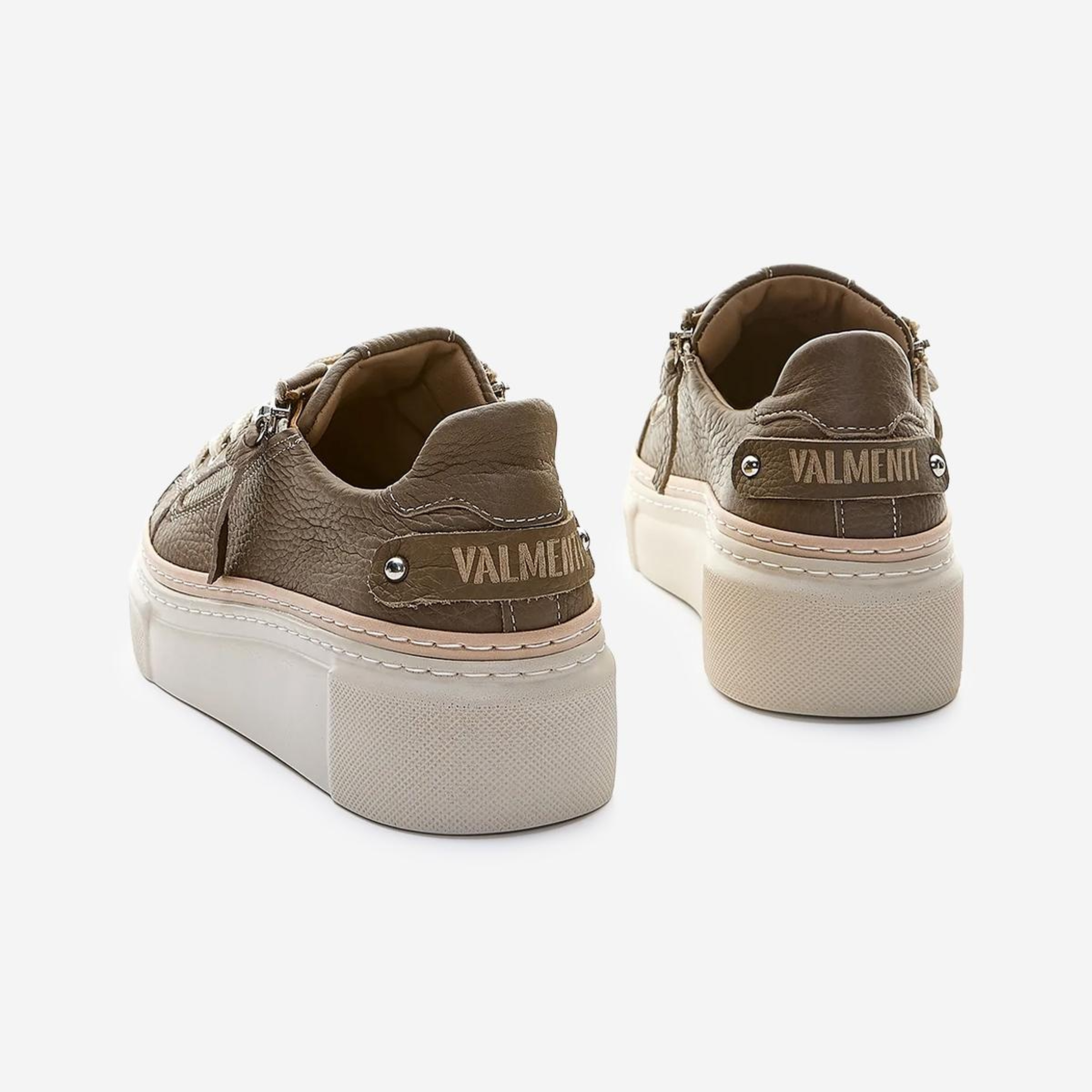 Valmenti Kadın Hakiki Deri Vizon Floter Sneakers & Spor Ayakkabı