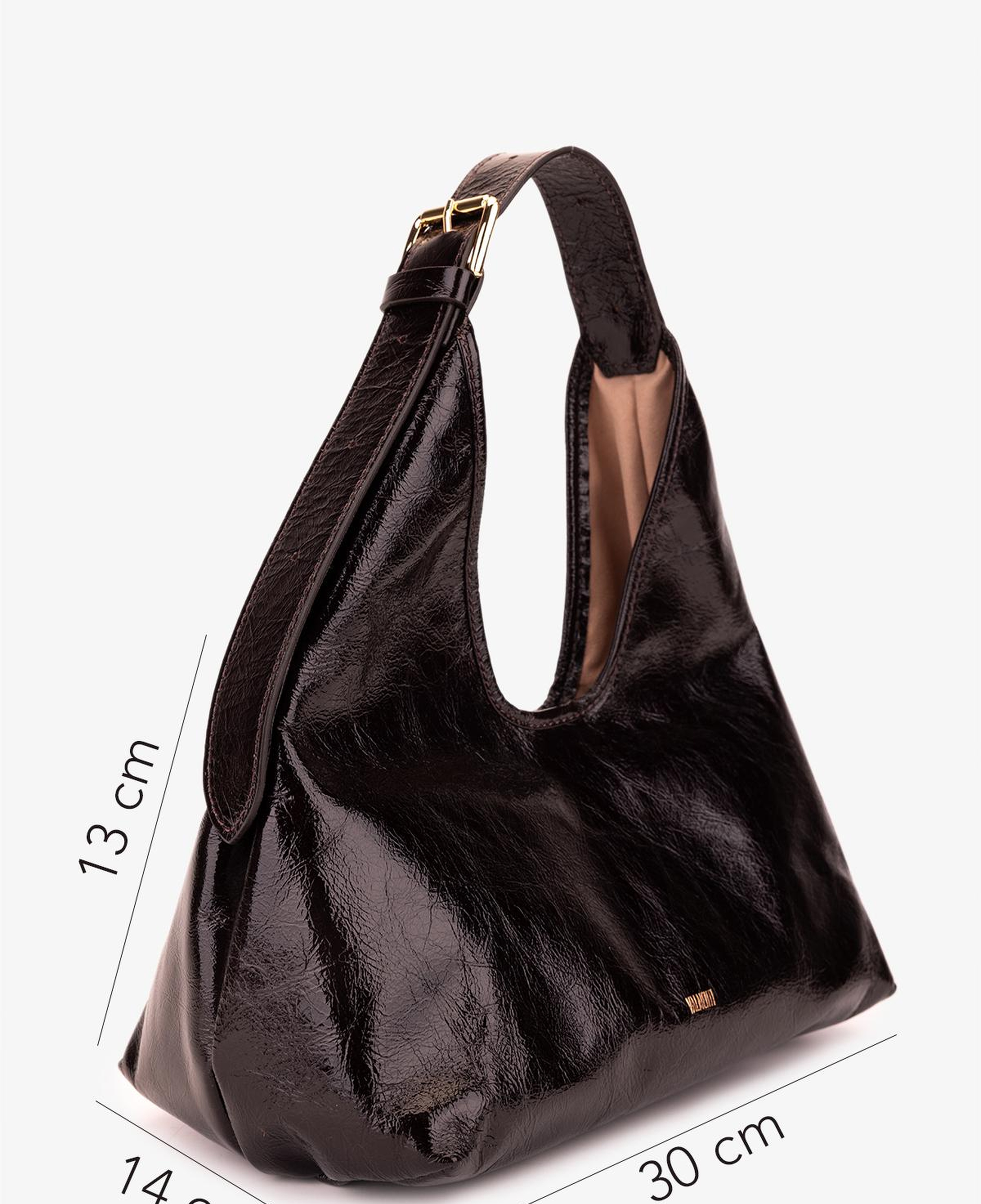 Valmenti Kadın Hakiki Deri Bordo Kol Çantası