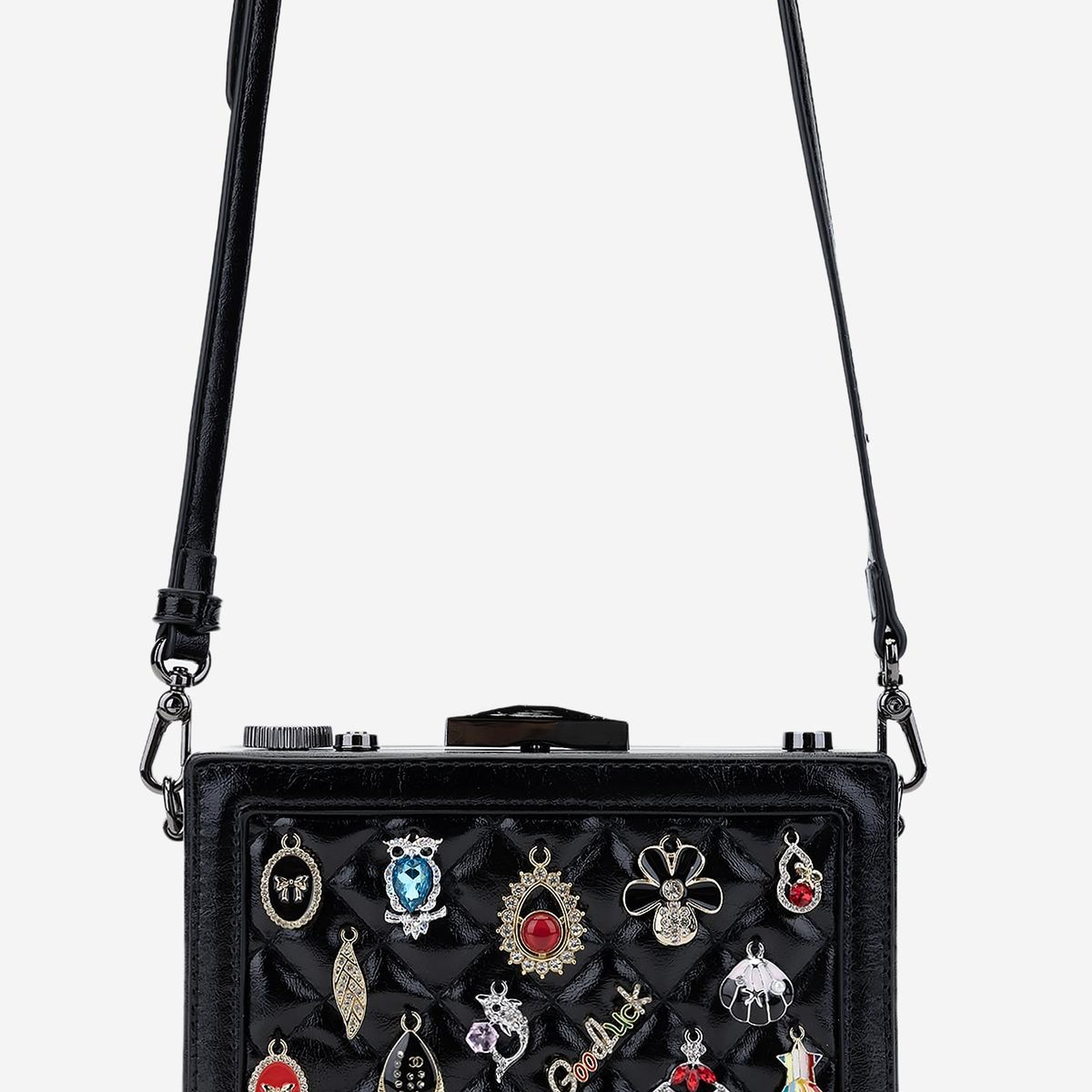 Valmenti Kadın Suni Deri Siyah Omuz Çanta