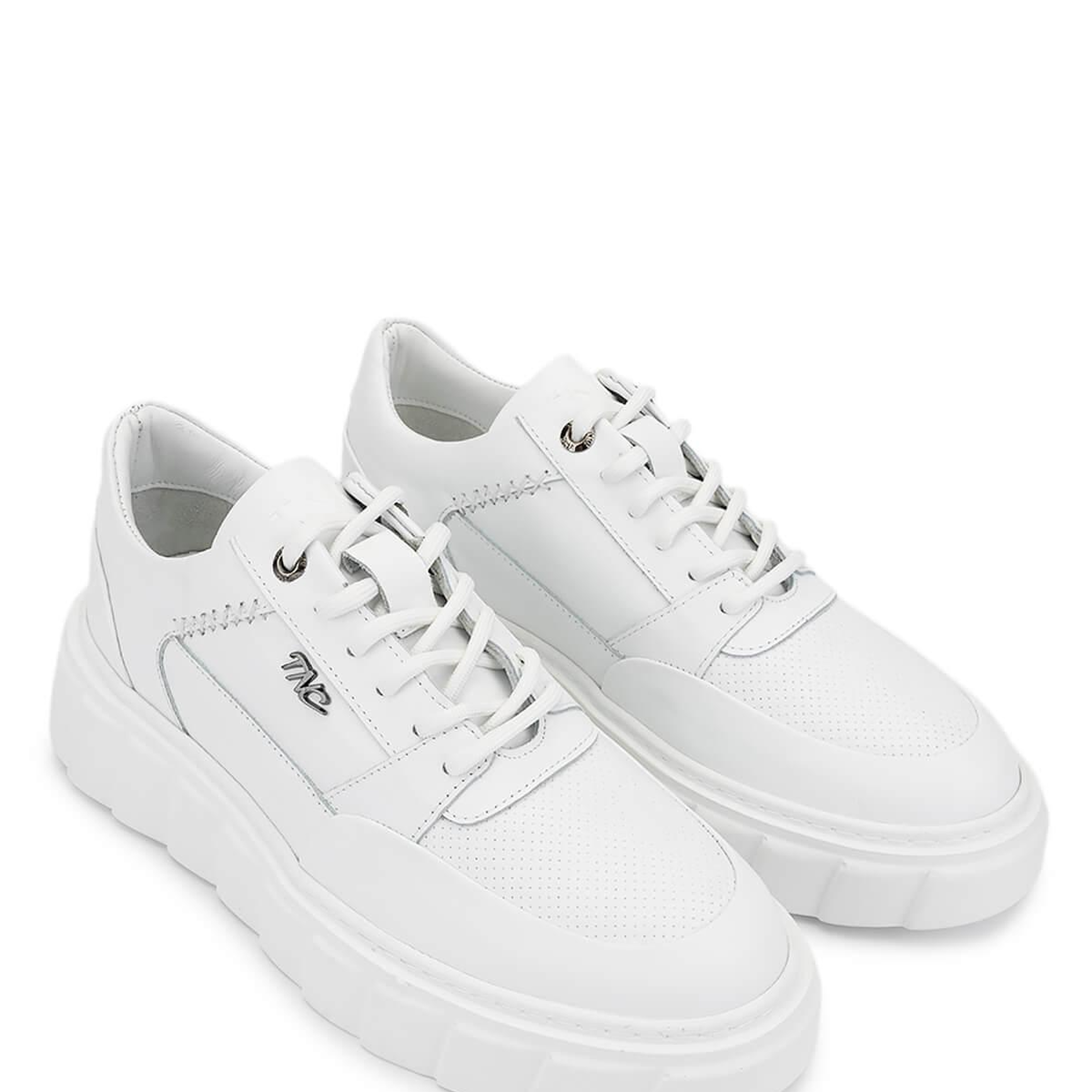 Tamer Tanca Erkek Hakiki Deri Beyaz Sneakers & Spor Ayakkabı