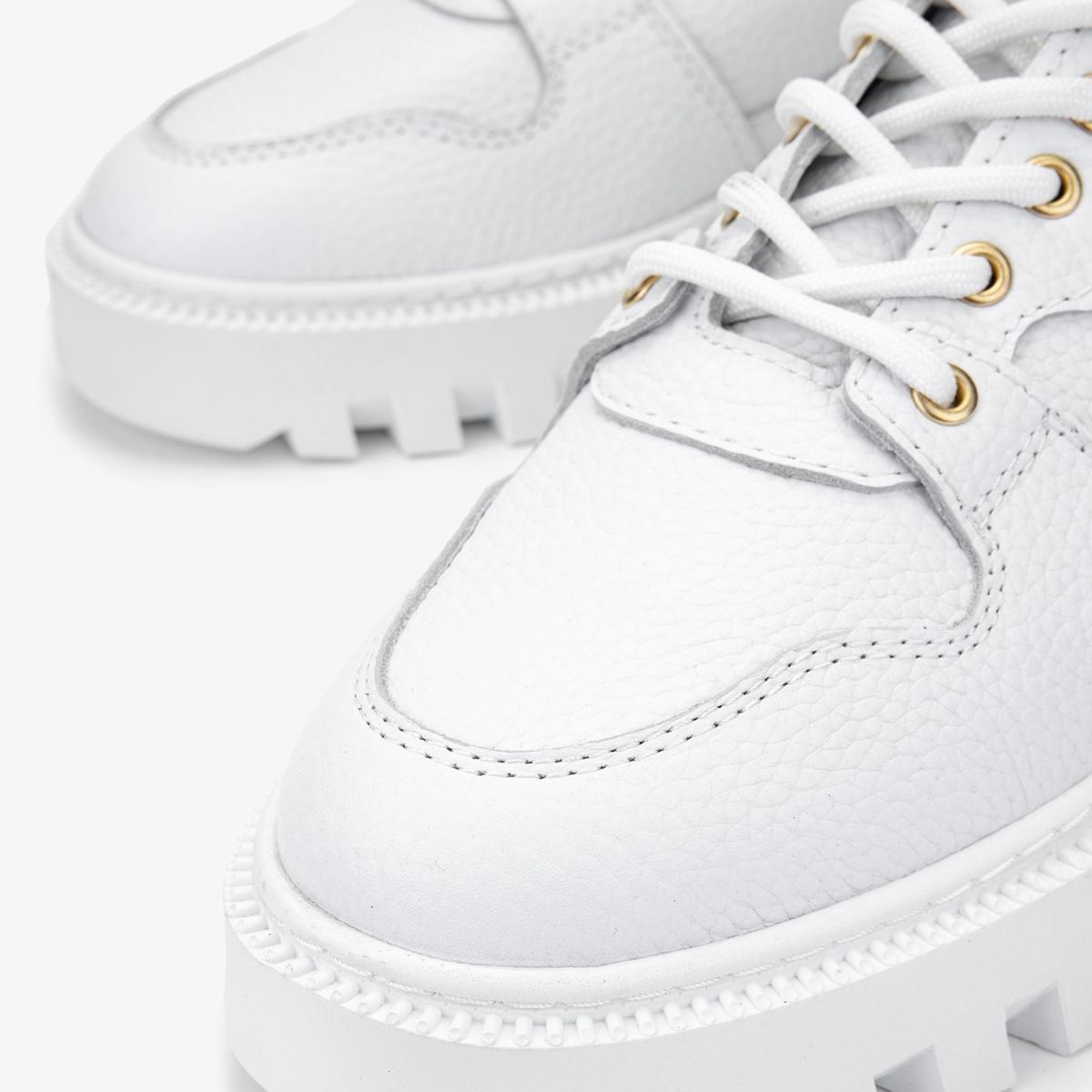 Valmenti Erkek Hakiki Deri Beyaz Sneakers & Spor Ayakkabı