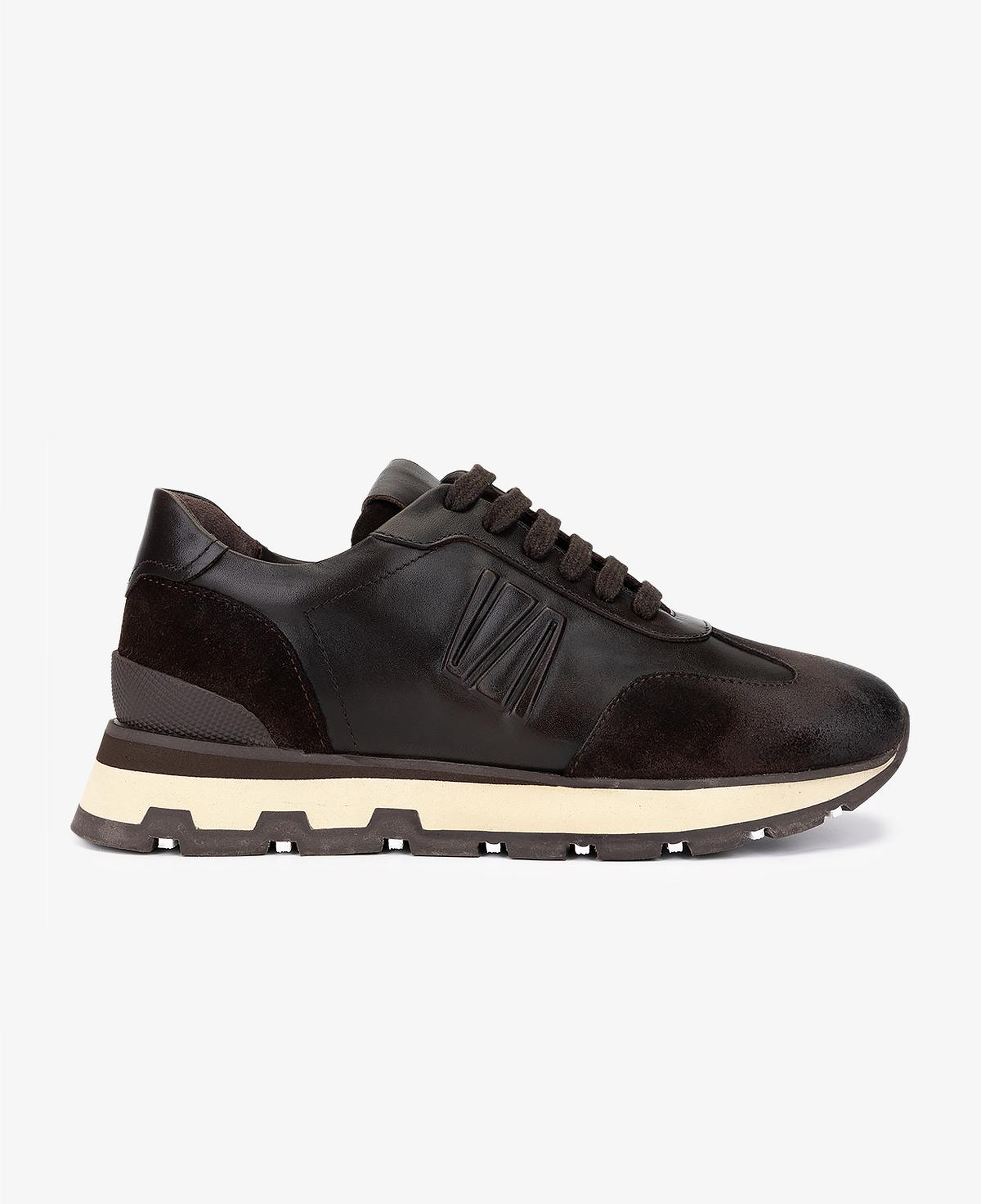 Valmenti Erkek Hakiki Deri Kahverengi Sneakers & Spor Ayakkabı