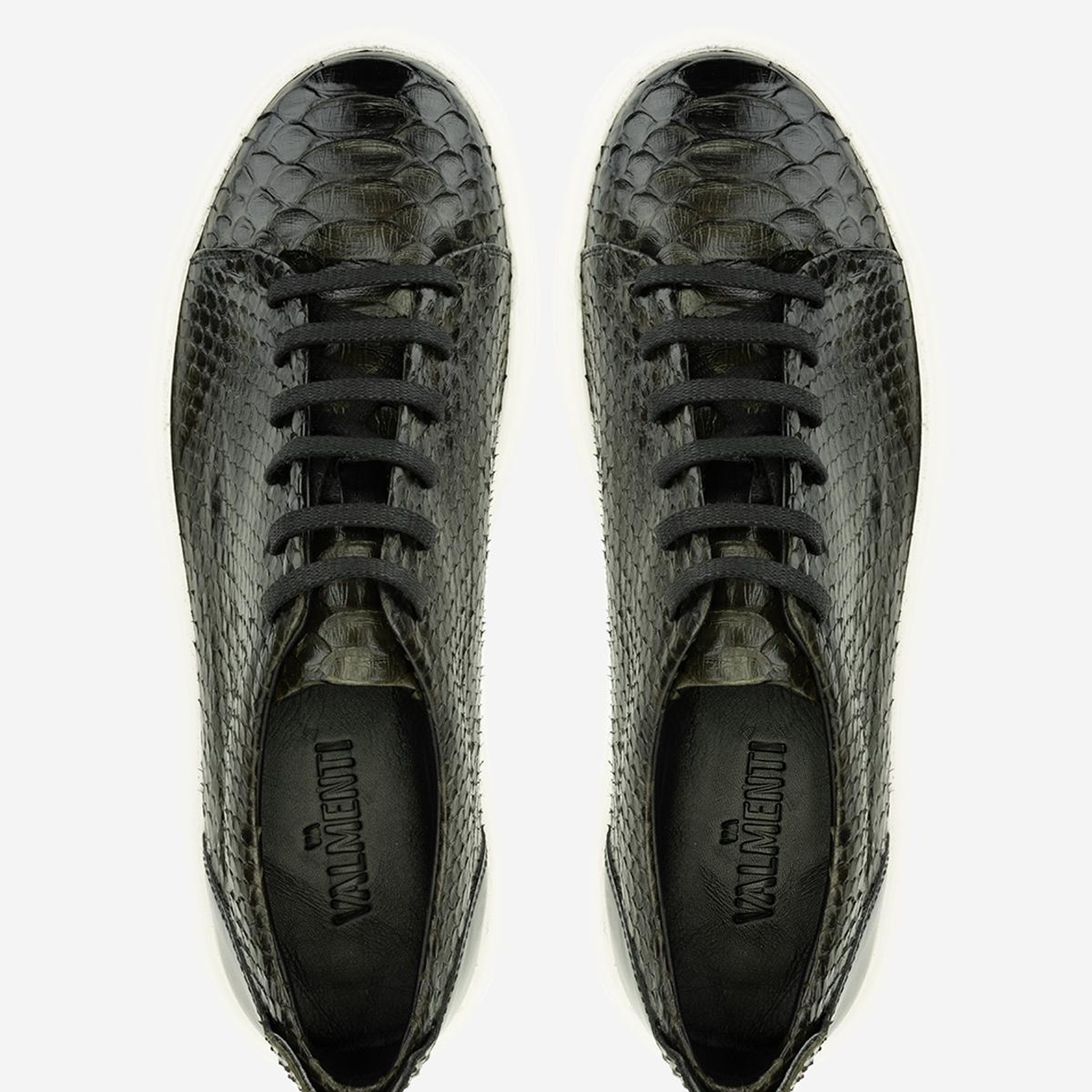 Valmenti Erkek Hakiki Deri Haki Sneakers & Spor Ayakkabı