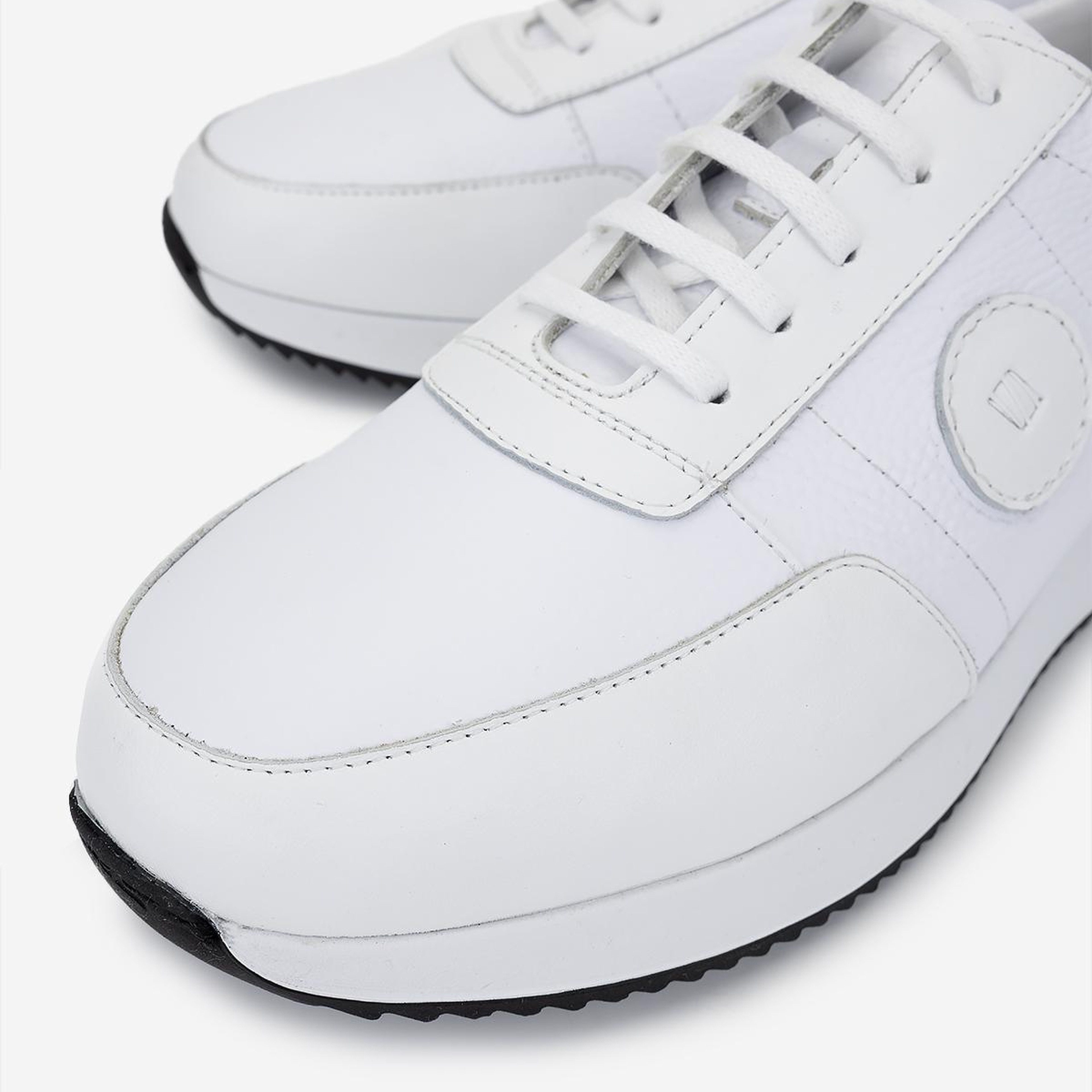 Valmenti Erkek Hakiki Deri Beyaz Sneakers & Spor Ayakkabı