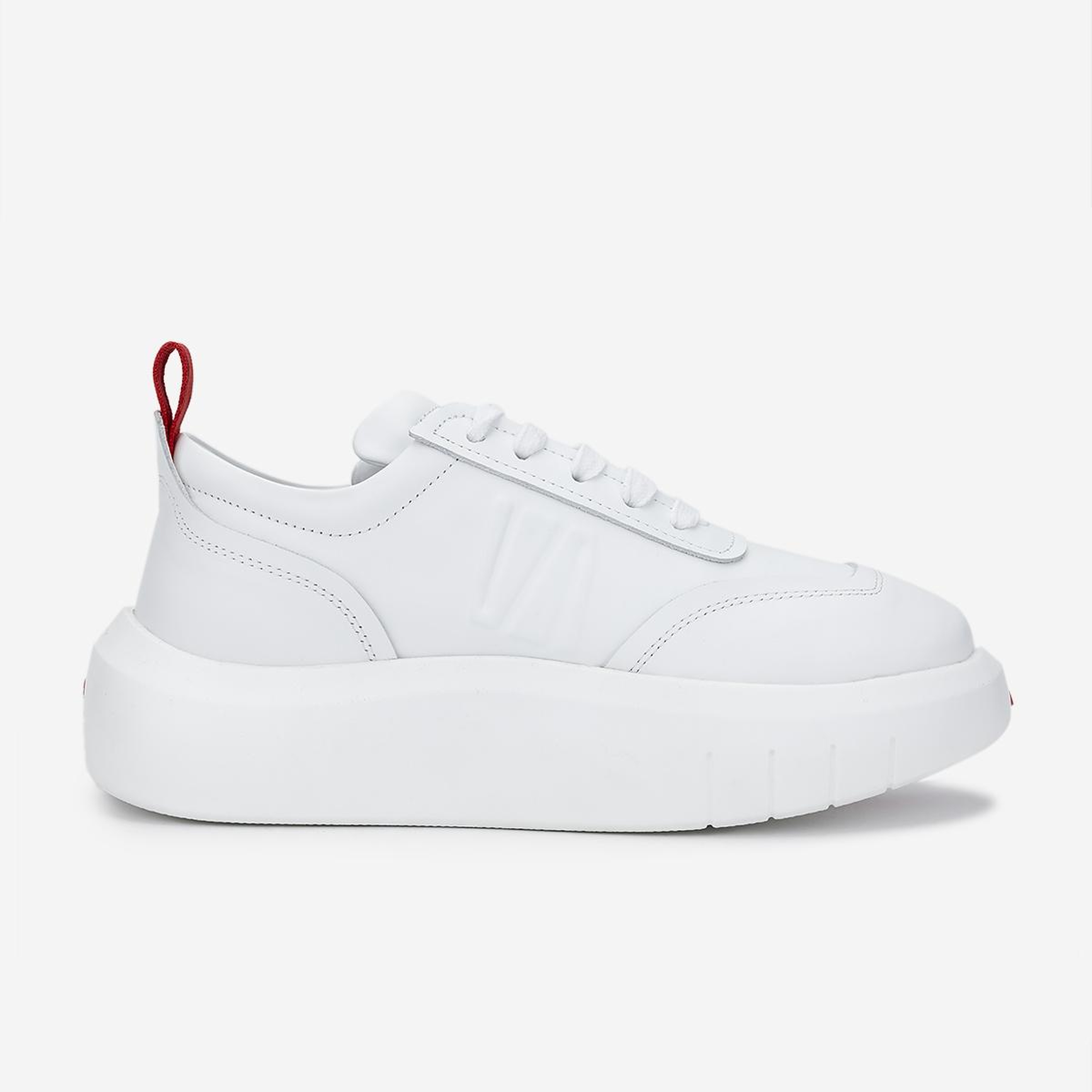 Valmenti Erkek Hakiki Deri Beyaz Sneakers & Spor Ayakkabı