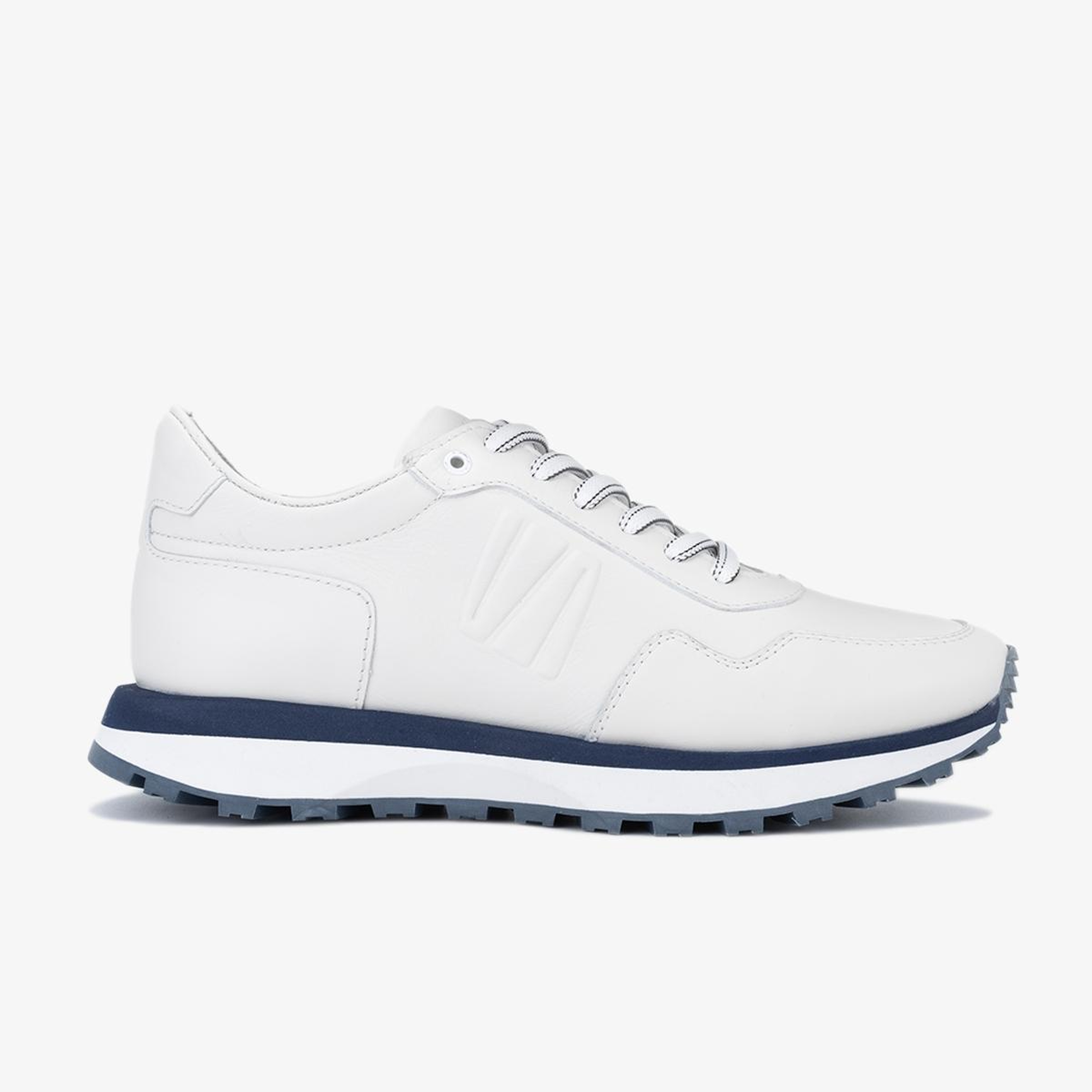 Valmenti Erkek Hakiki Deri Beyaz Sneakers & Spor Ayakkabı