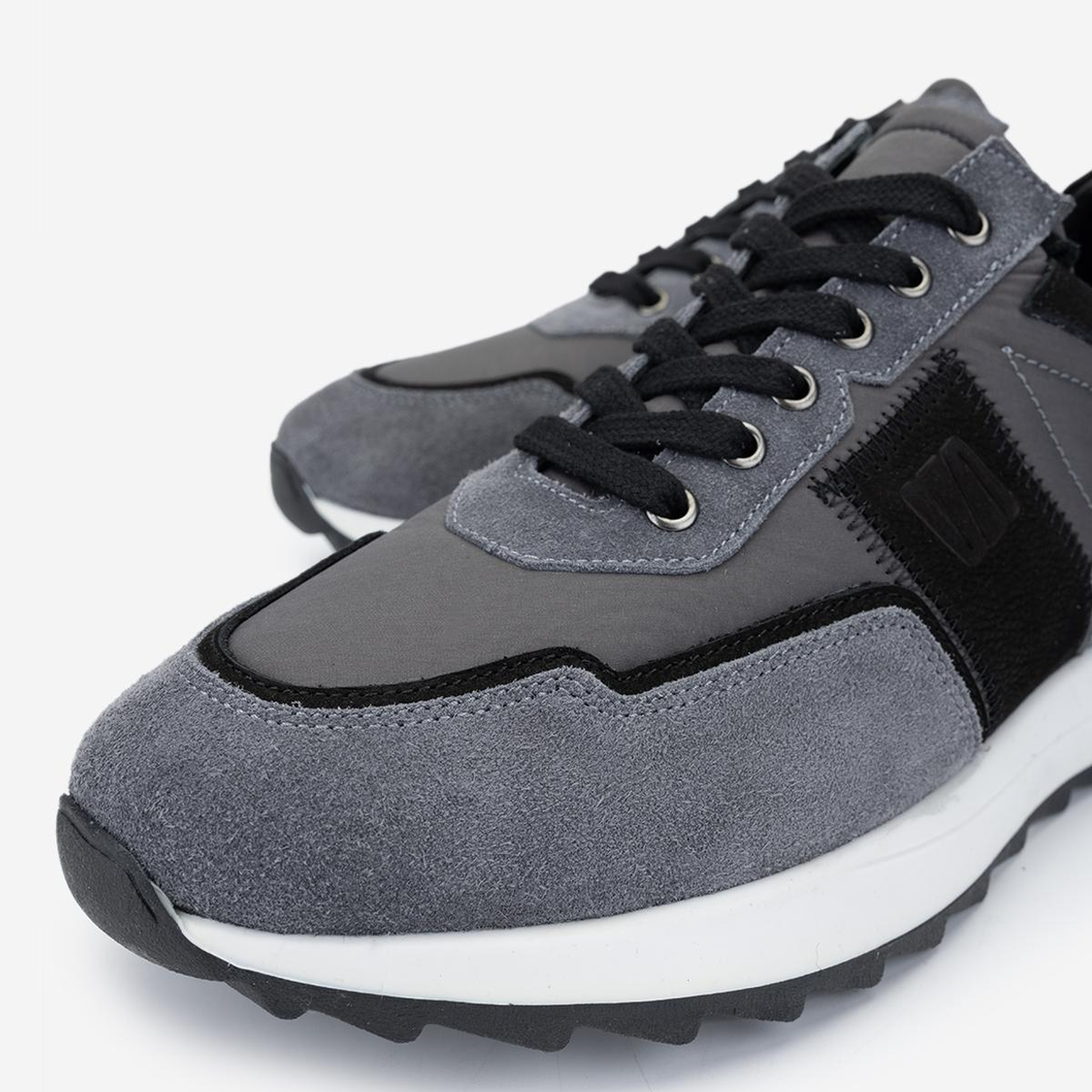 Valmenti Erkek Hakiki Deri Gri Sneakers & Spor Ayakkabı