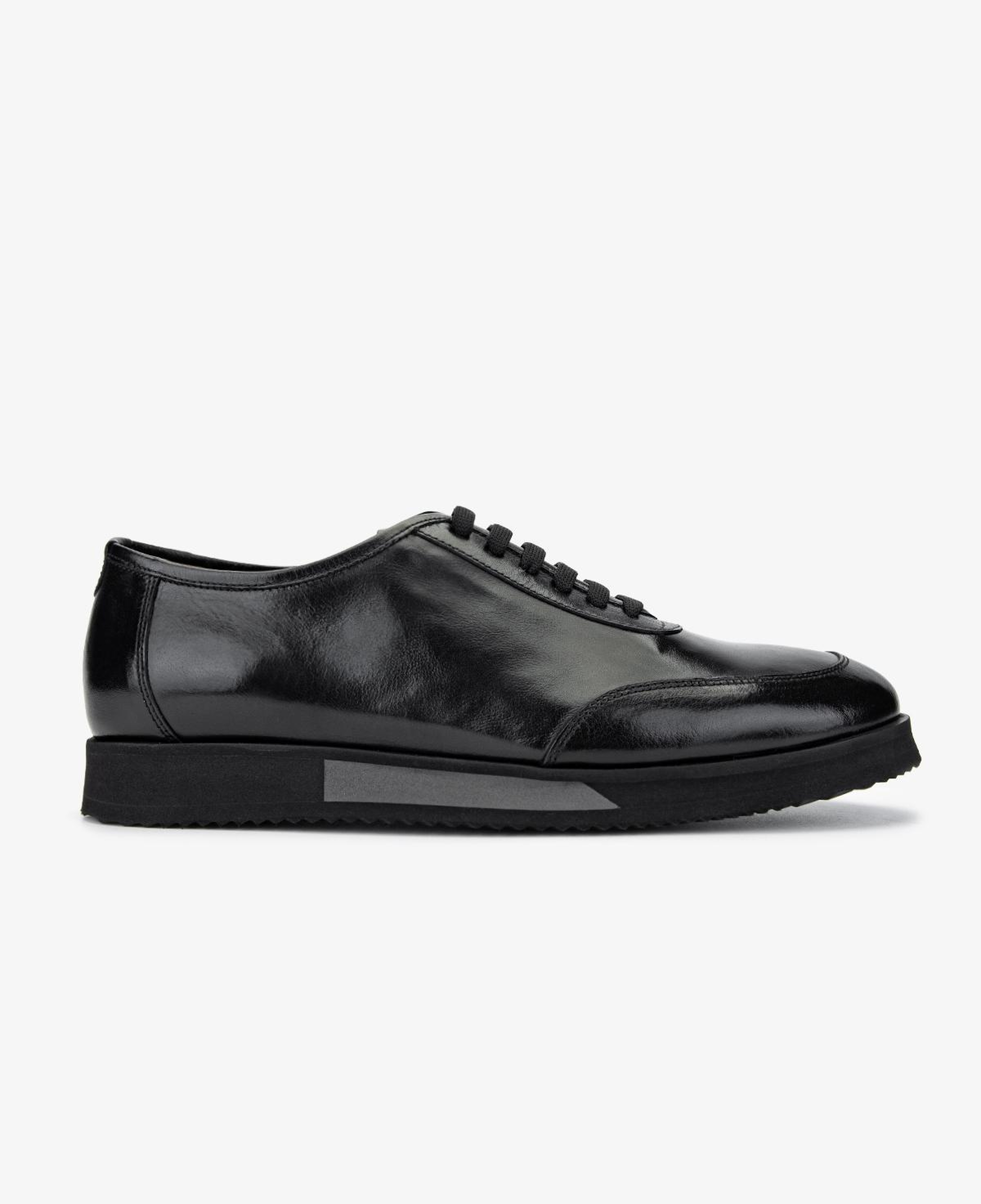 Valmenti Erkek Hakiki Deri Siyah Sneakers & Spor Ayakkabı