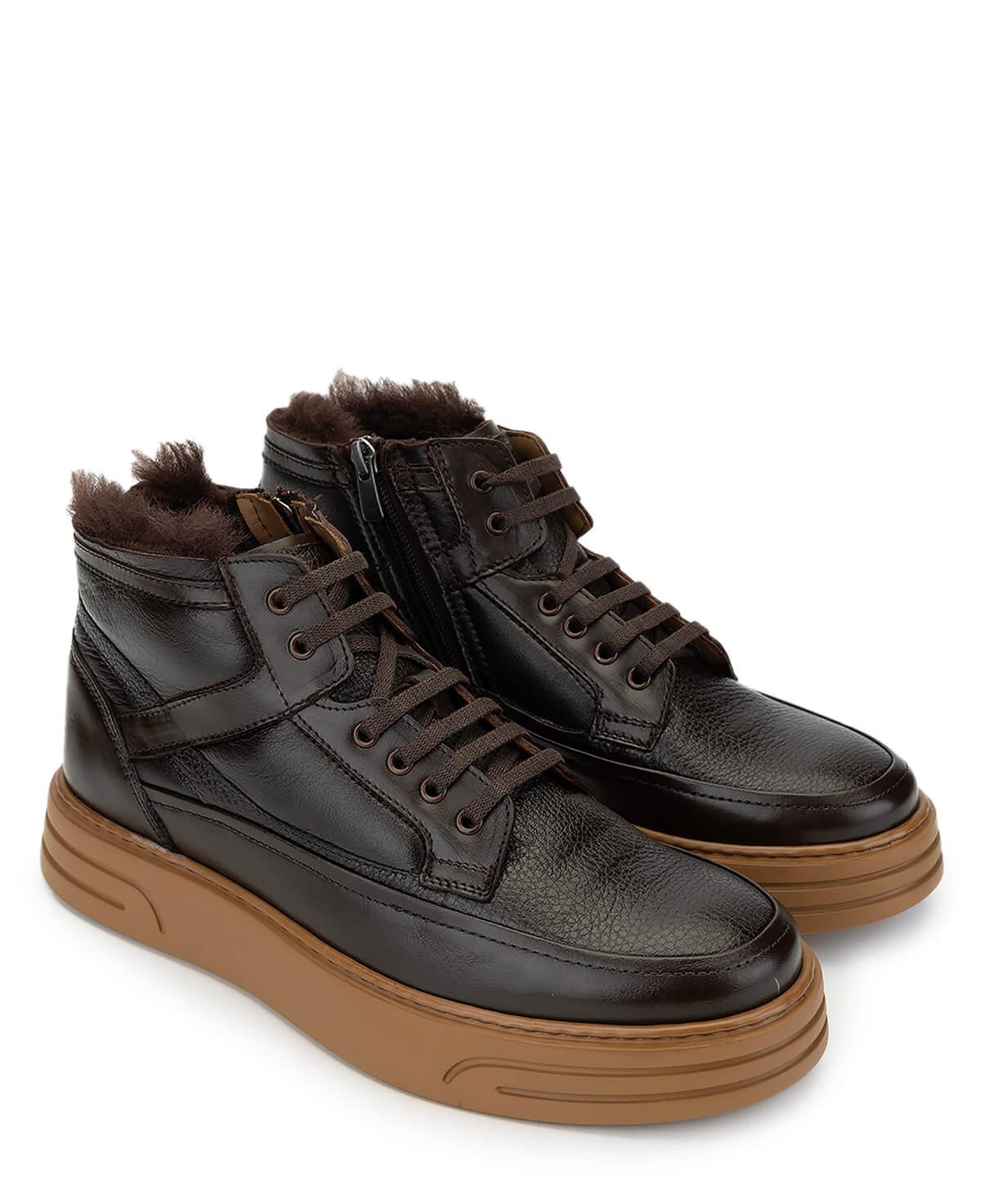 Tamer Tanca Erkek Hakiki Deri Kahverengi Casual Bot