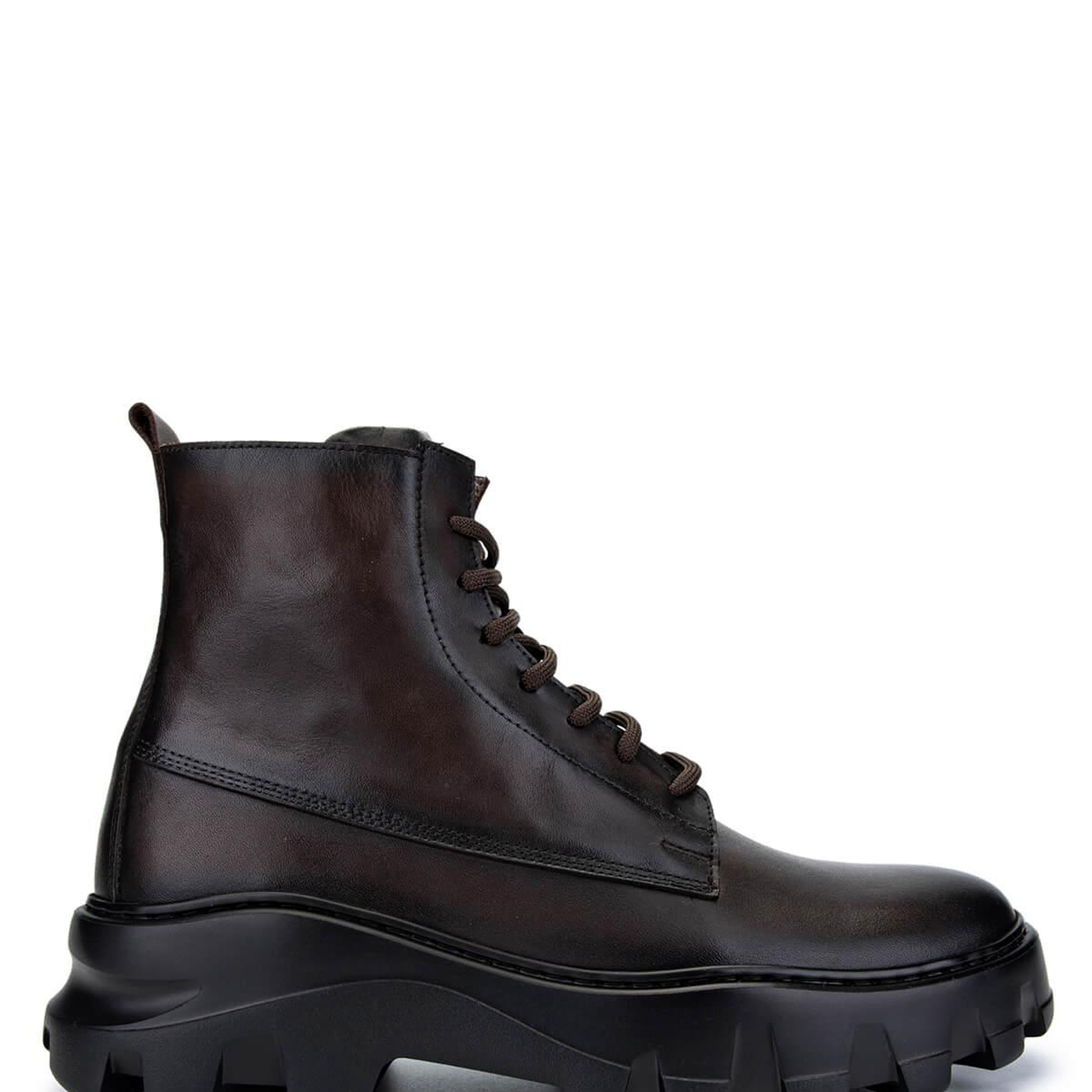 Tamer Tanca Erkek Hakiki Deri Kahverengi Casual Bot