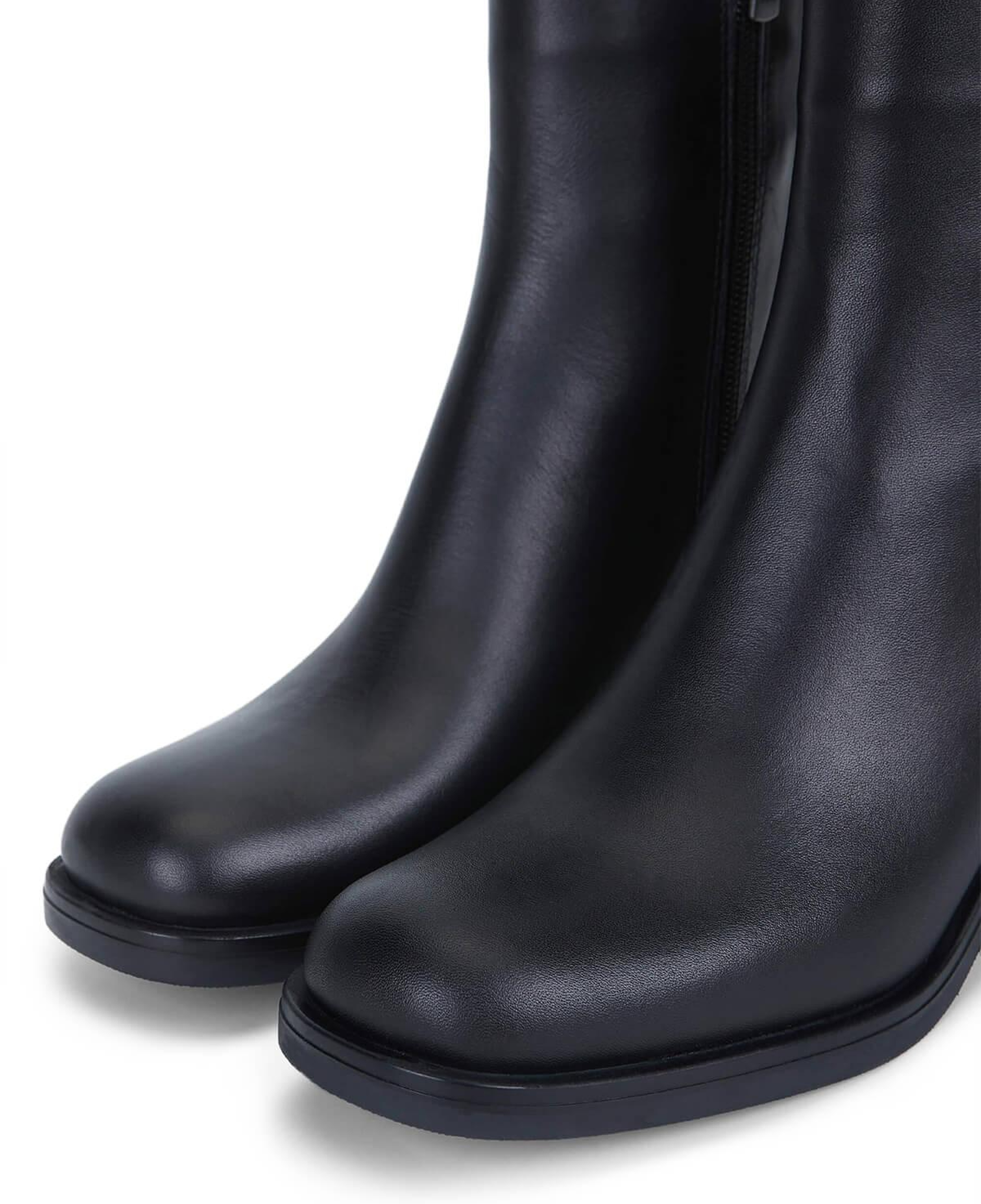 Tamer Tanca Kadın Hakiki Deri Siyah Deri Casual Bot