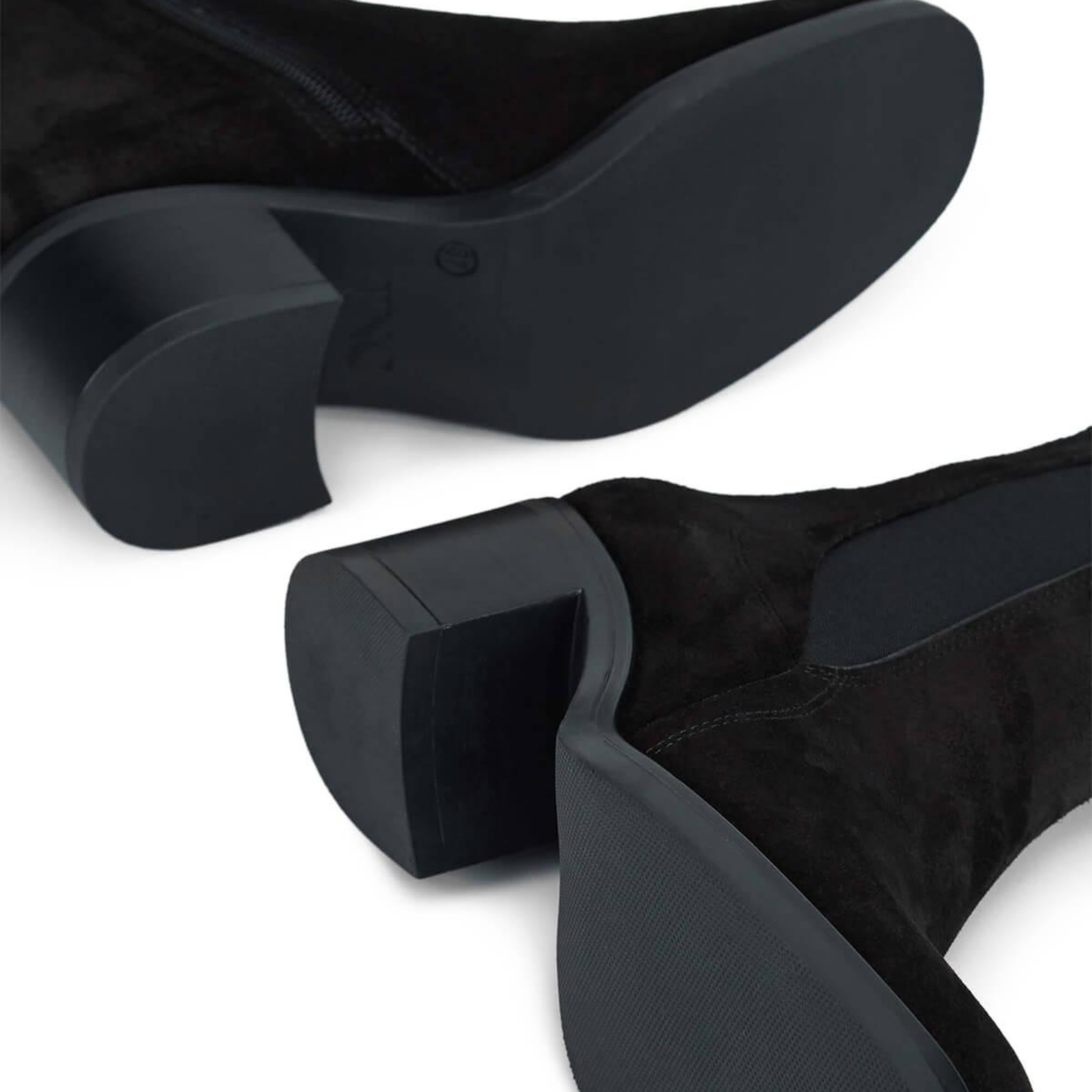 Tamer Tanca Kadın Hakiki Deri Siyah Süet Casual Bot