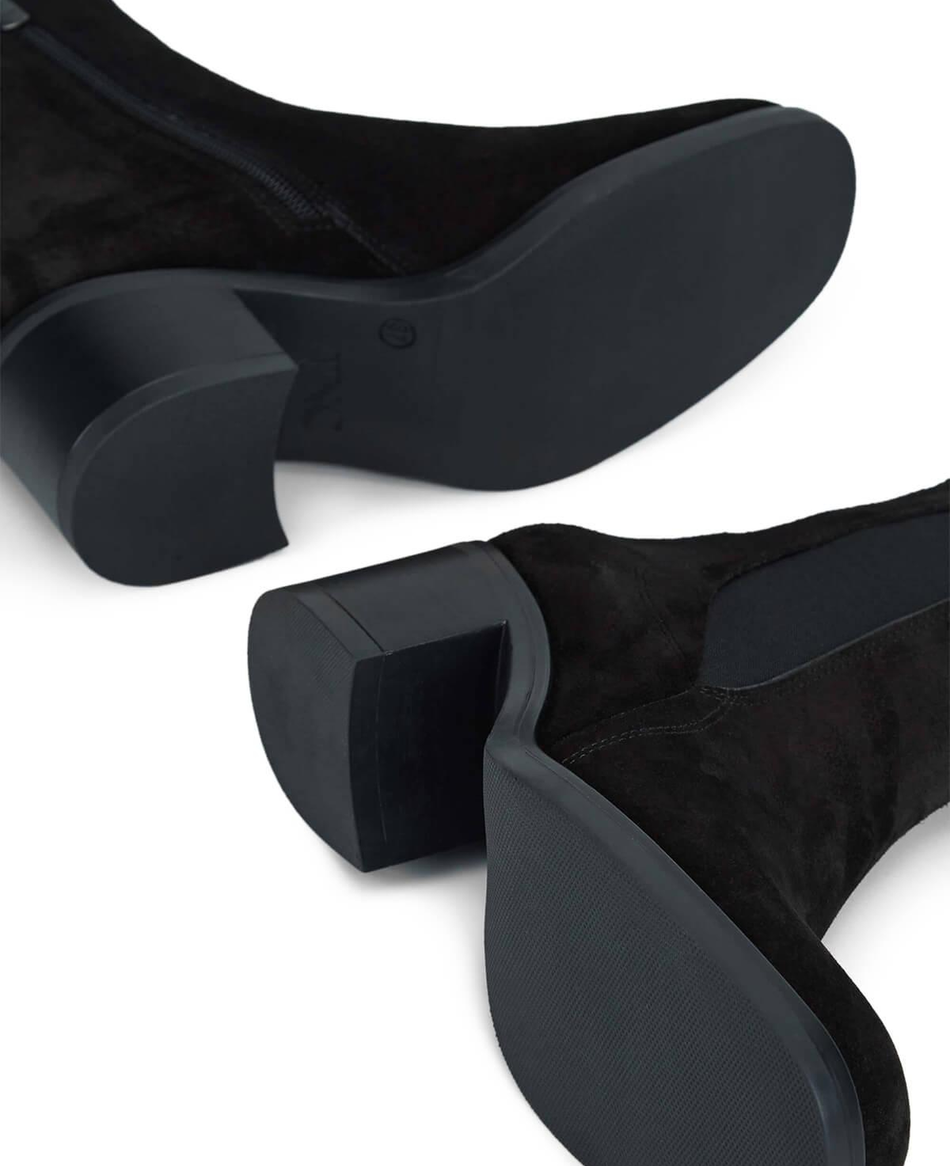 Tamer Tanca Kadın Hakiki Deri Siyah Süet Casual Bot