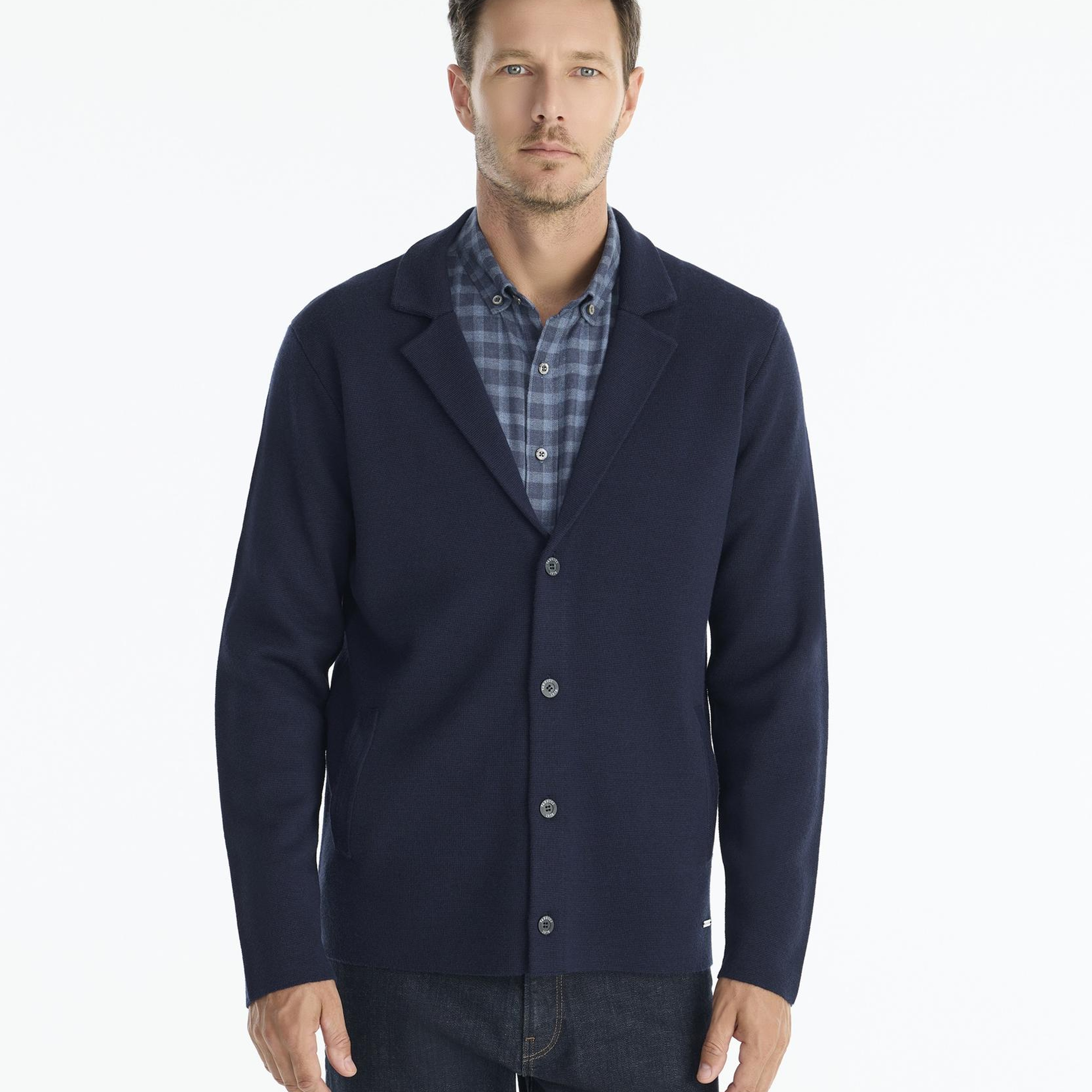 YARGICI Regular Ceket Yaka Uzun Kol Hırka