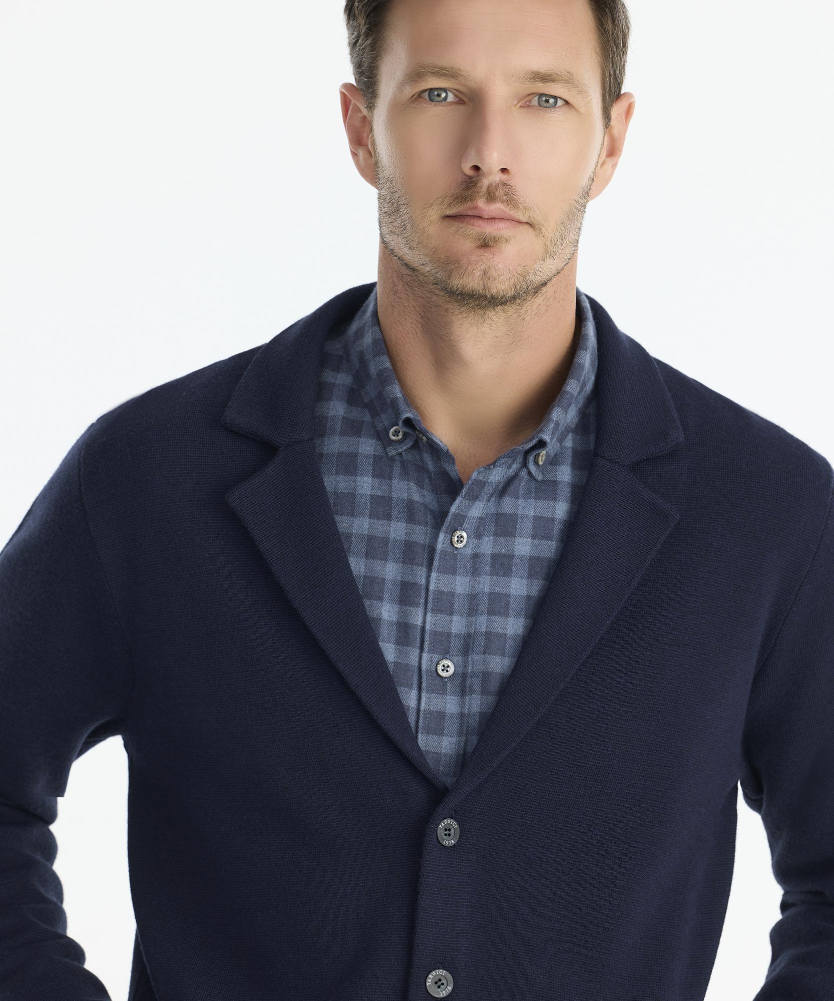 YARGICI Regular Ceket Yaka Uzun Kol Hırka