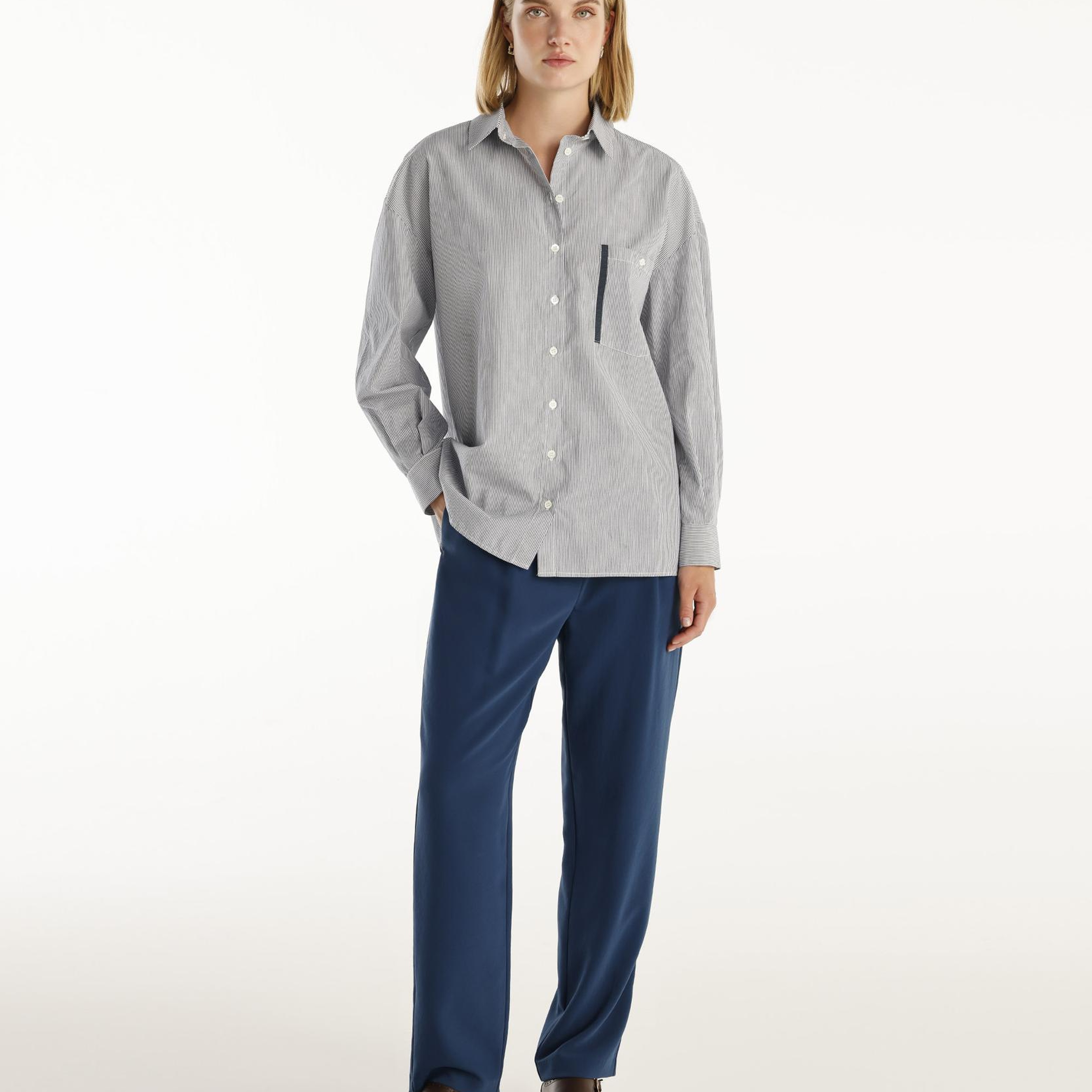 YARGICI Cepli Uzun Kollu Gömlek